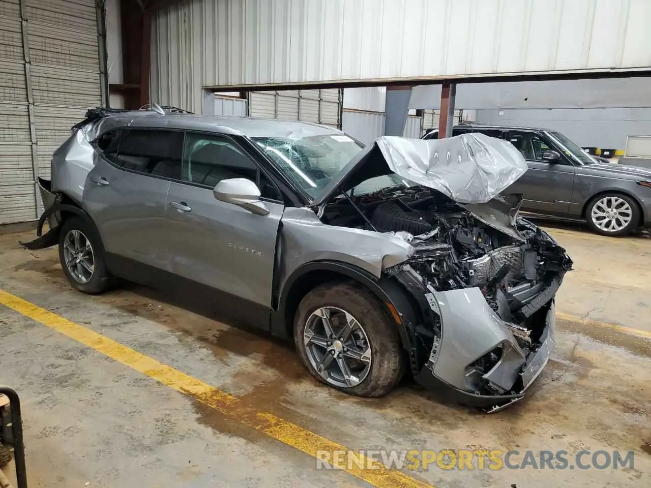 4 Photograph of a damaged car 3GNKBHR40PS231644 CHEVROLET BLAZER 2023