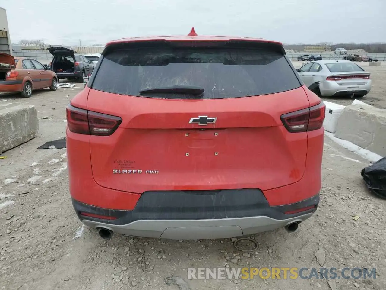 6 Photograph of a damaged car 3GNKBHR42PS227899 CHEVROLET BLAZER 2023