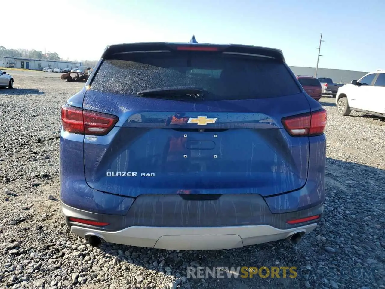 6 Photograph of a damaged car 3GNKBHR44PS155586 CHEVROLET BLAZER 2023