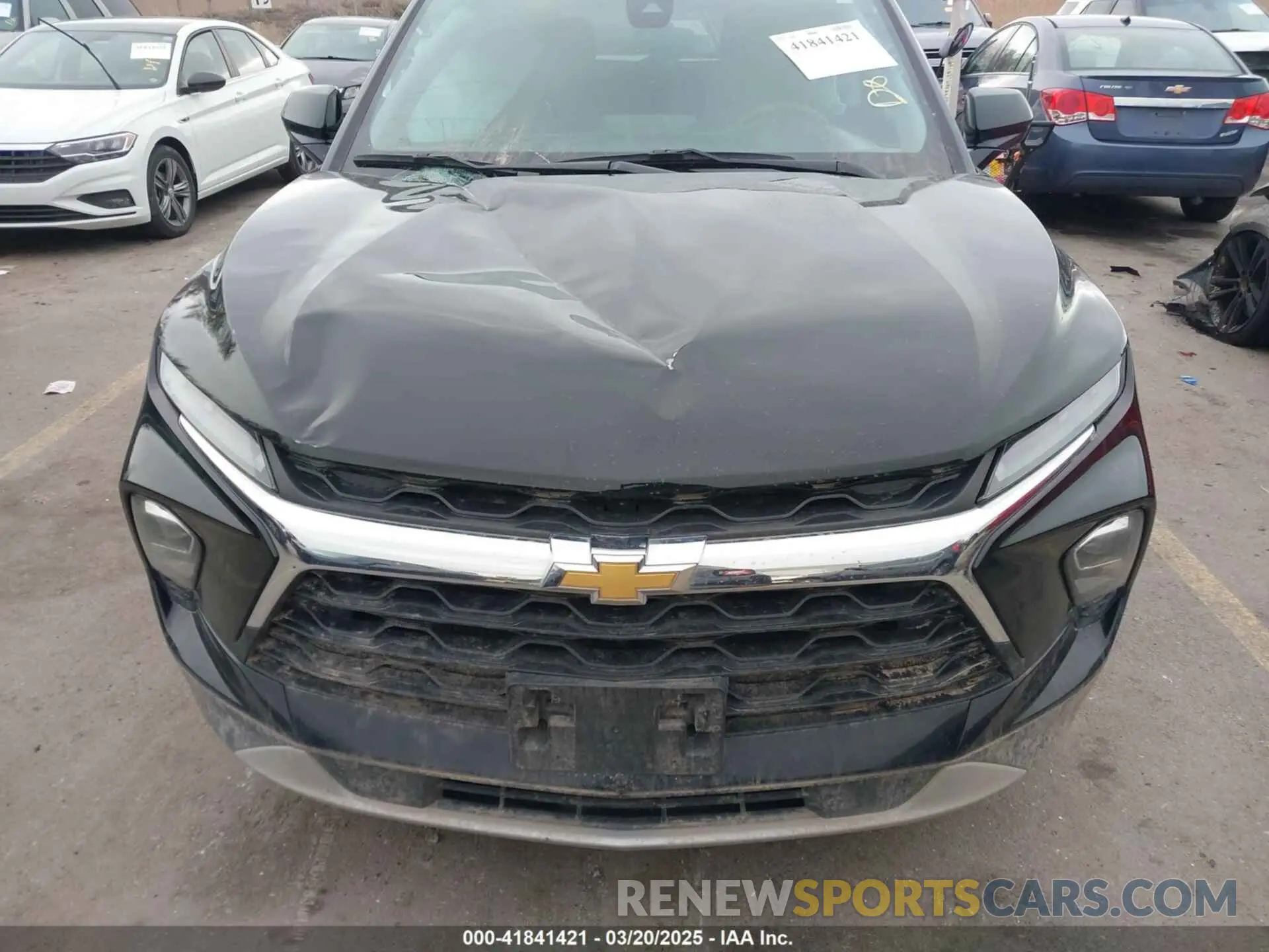 12 Photograph of a damaged car 3GNKBHR44PS183209 CHEVROLET BLAZER 2023