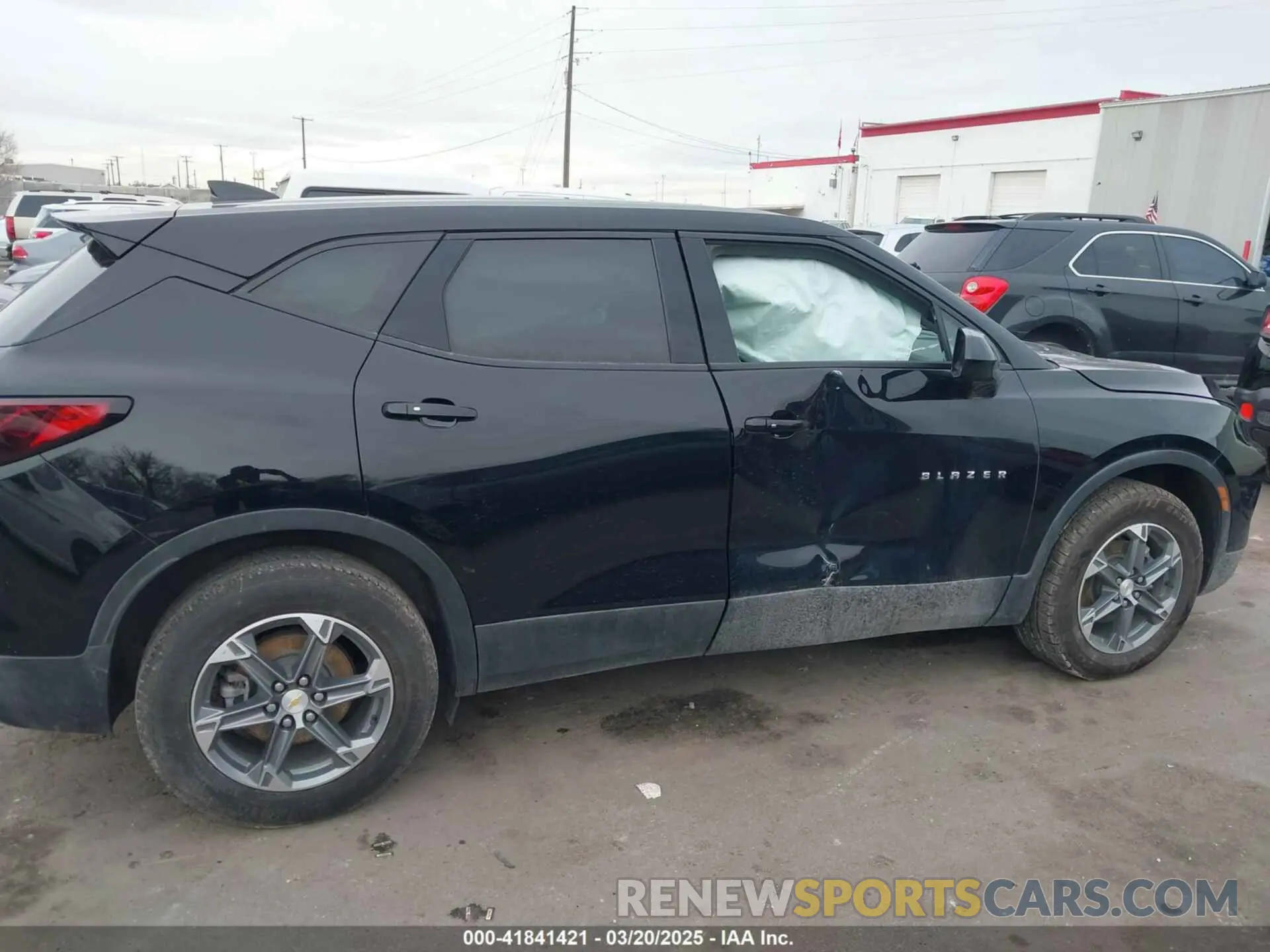 13 Photograph of a damaged car 3GNKBHR44PS183209 CHEVROLET BLAZER 2023