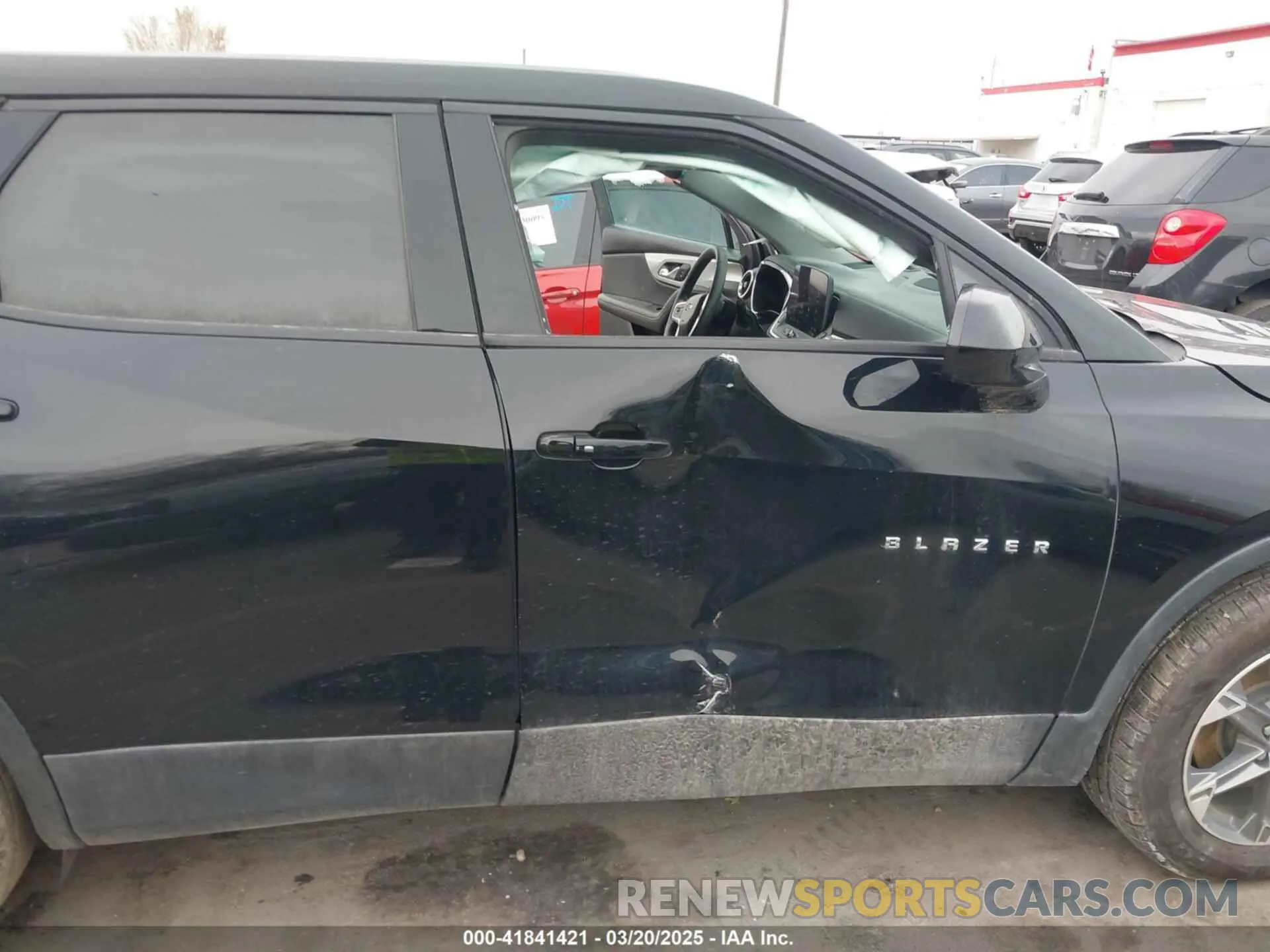 6 Photograph of a damaged car 3GNKBHR44PS183209 CHEVROLET BLAZER 2023