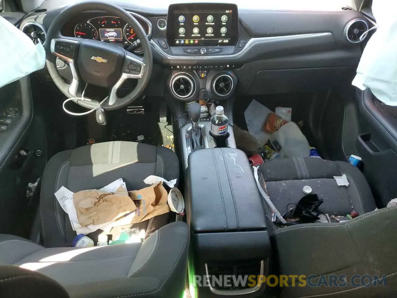 8 Photograph of a damaged car 3GNKBHR45PS186815 CHEVROLET BLAZER 2023
