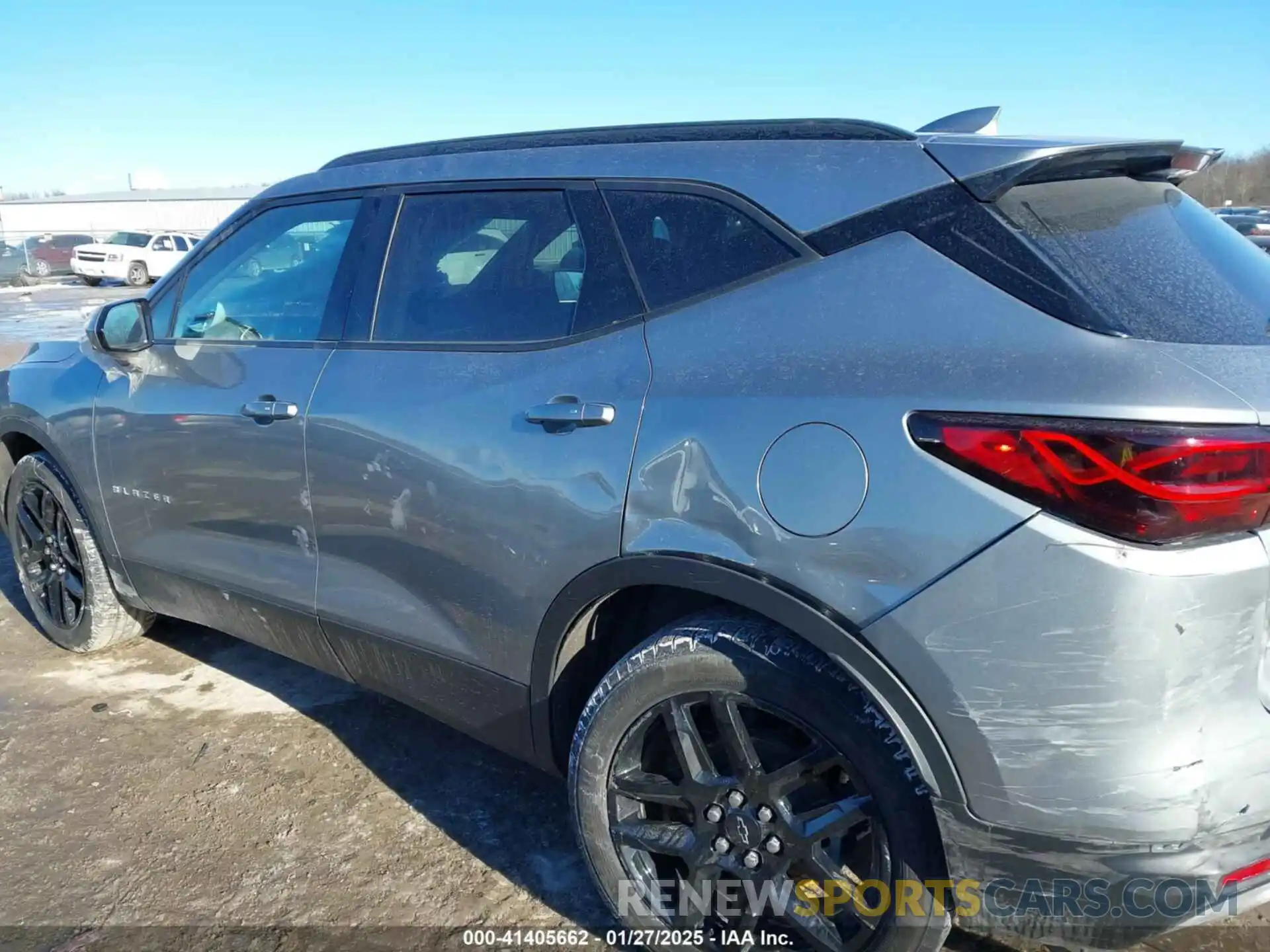 14 Photograph of a damaged car 3GNKBHR47PS144680 CHEVROLET BLAZER 2023