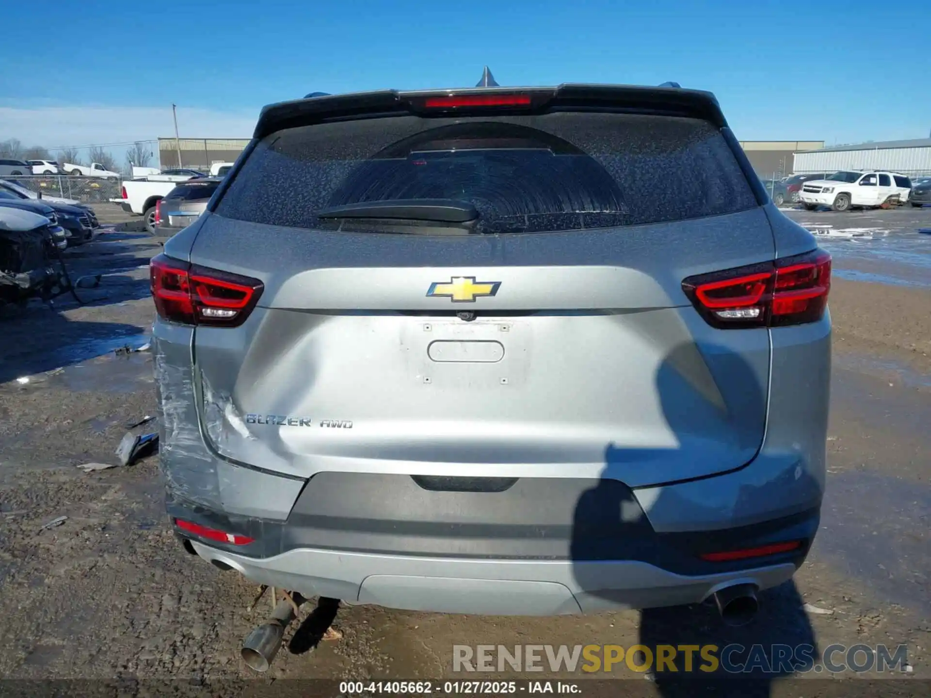 16 Photograph of a damaged car 3GNKBHR47PS144680 CHEVROLET BLAZER 2023