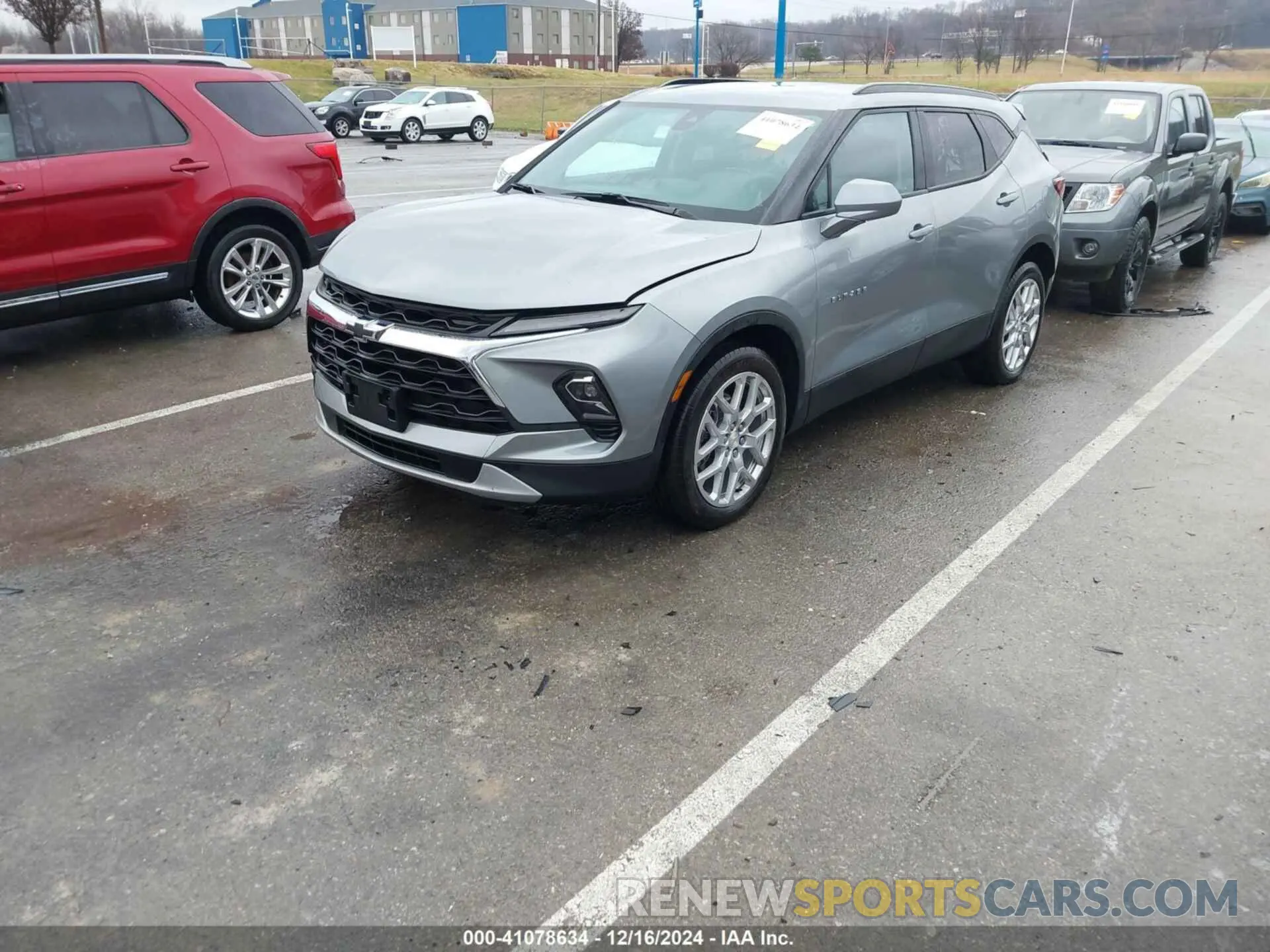 2 Photograph of a damaged car 3GNKBHR48PS137043 CHEVROLET BLAZER 2023