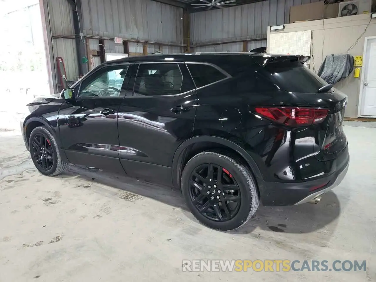 2 Photograph of a damaged car 3GNKBHR49PS111700 CHEVROLET BLAZER 2023
