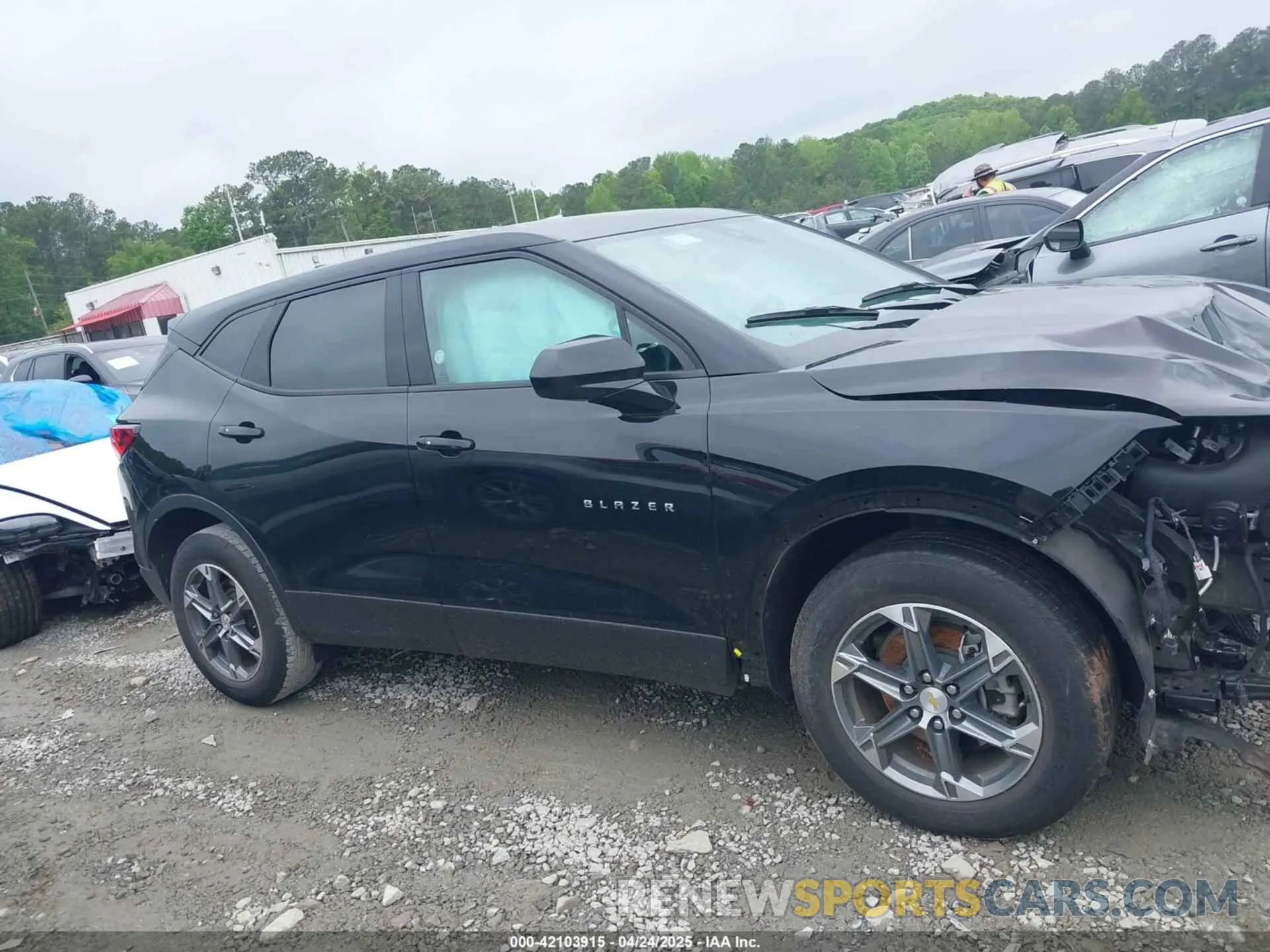 12 Photograph of a damaged car 3GNKBHR49PS233702 CHEVROLET BLAZER 2023