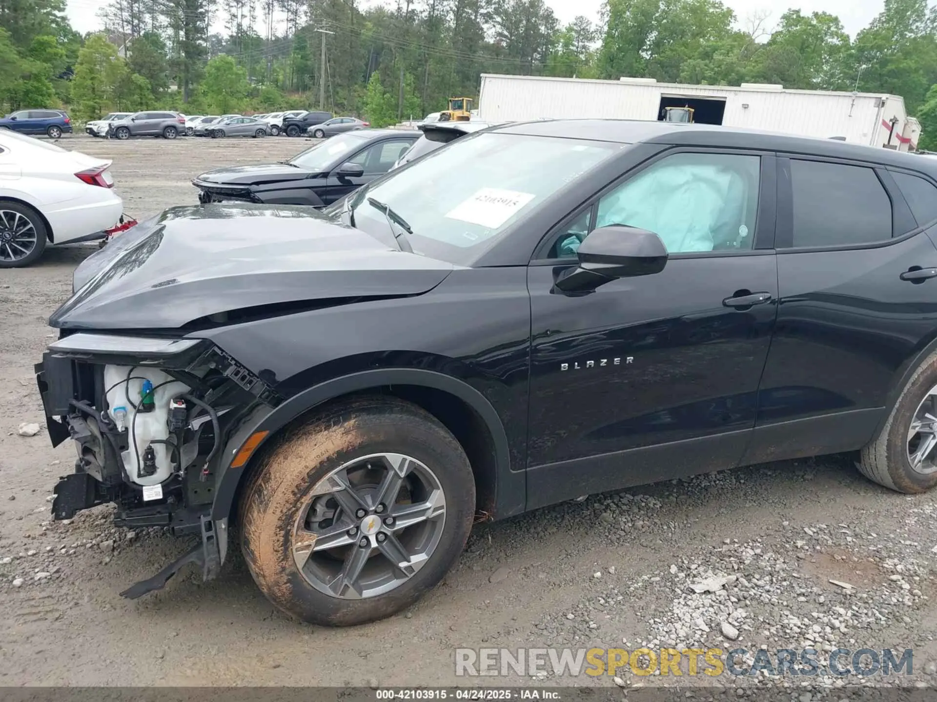 13 Photograph of a damaged car 3GNKBHR49PS233702 CHEVROLET BLAZER 2023
