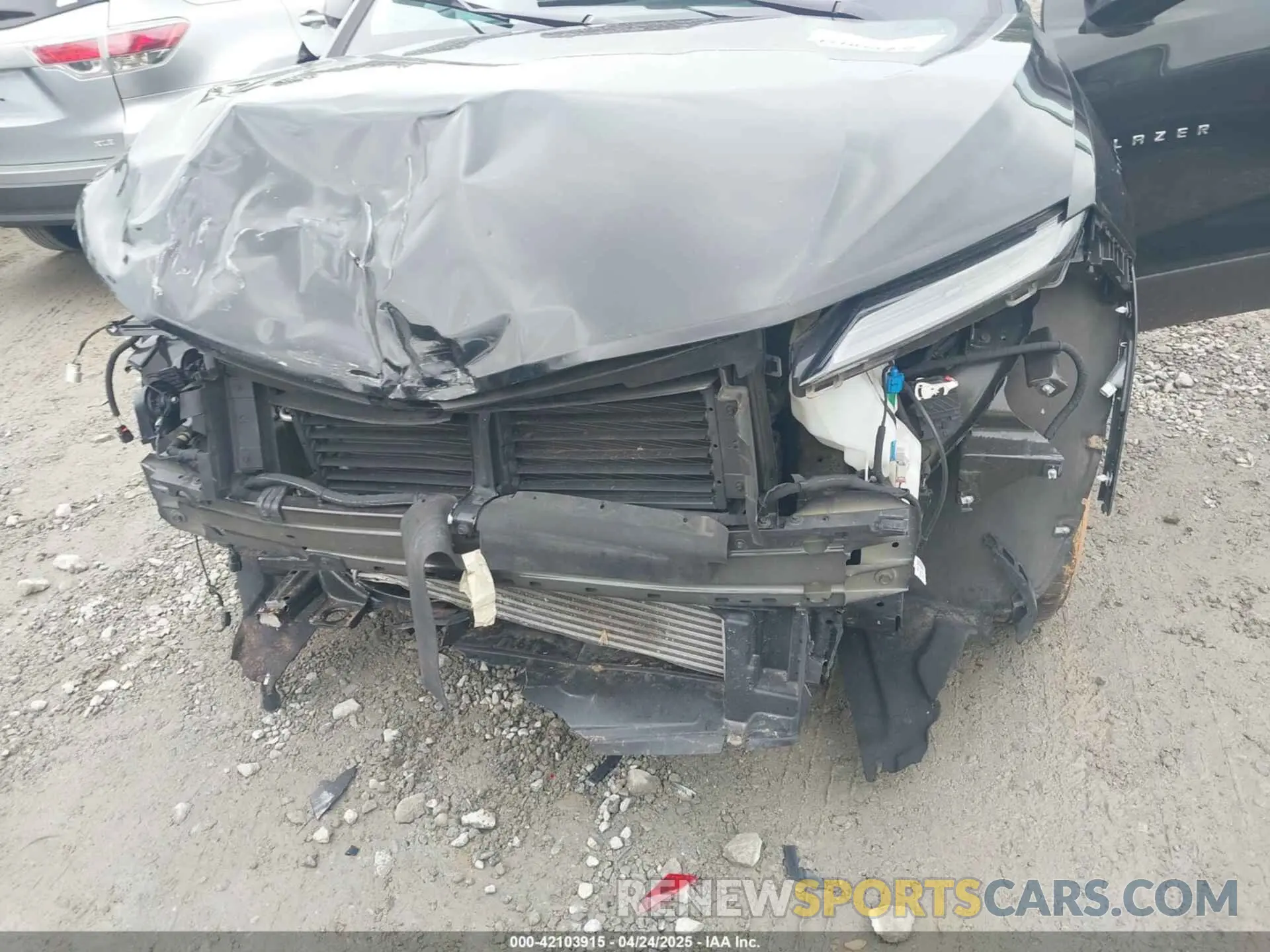 6 Photograph of a damaged car 3GNKBHR49PS233702 CHEVROLET BLAZER 2023