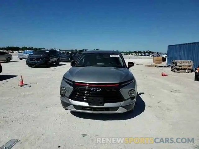11 Photograph of a damaged car 3GNKBHR4XPS206458 CHEVROLET BLAZER 2023