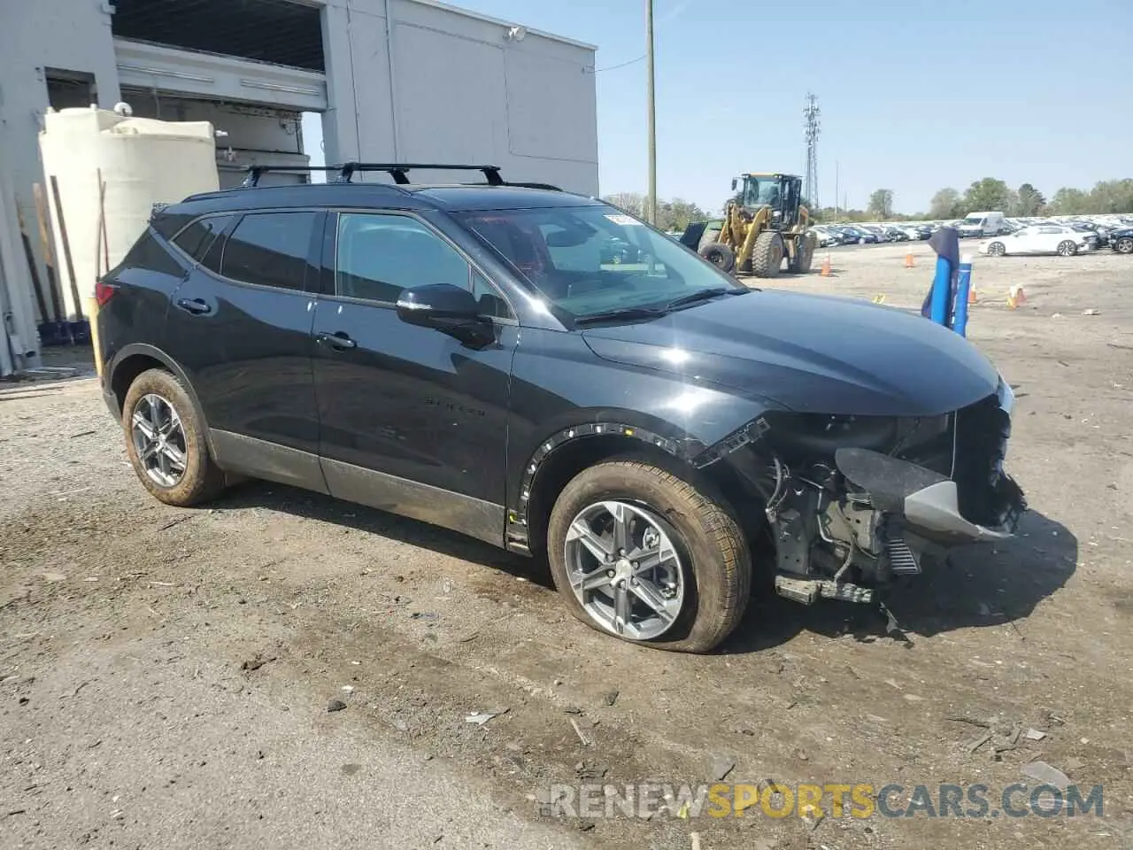 4 Photograph of a damaged car 3GNKBJR47PS157100 CHEVROLET BLAZER 2023
