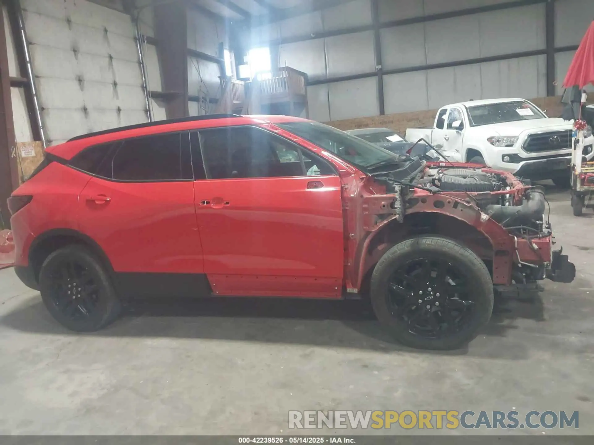 14 Photograph of a damaged car 3GNKBJRS2PS102035 CHEVROLET BLAZER 2023