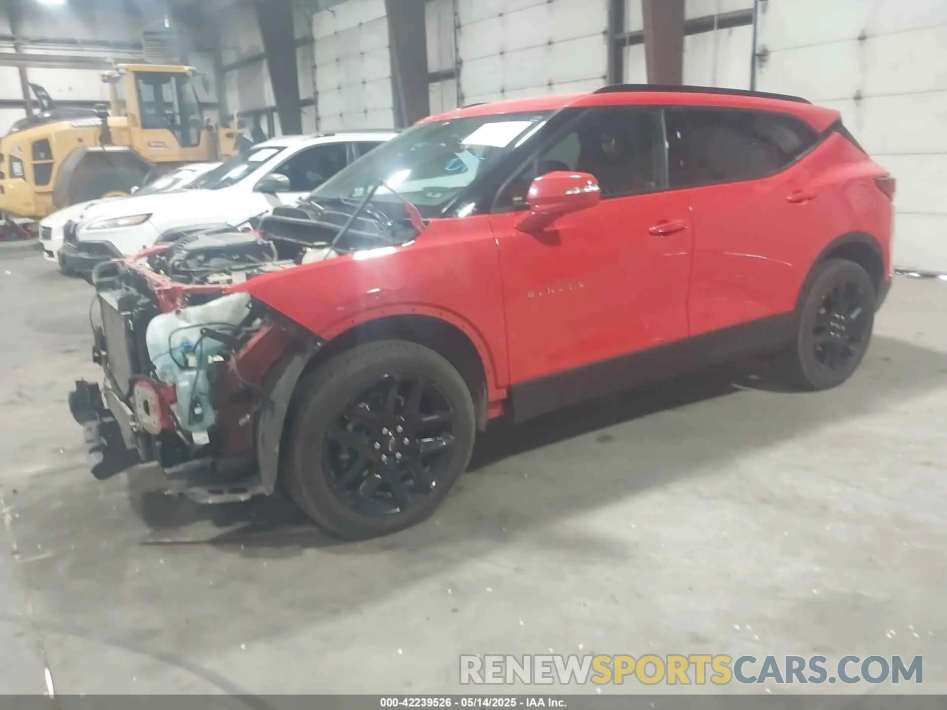 2 Photograph of a damaged car 3GNKBJRS2PS102035 CHEVROLET BLAZER 2023
