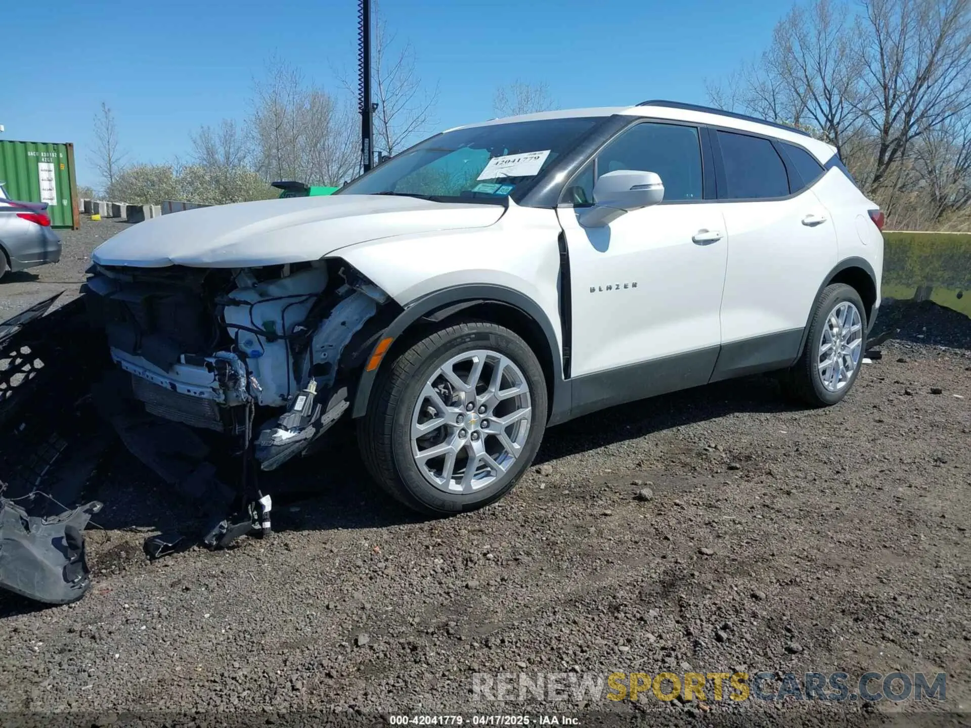 2 Photograph of a damaged car 3GNKBJRS4PS155285 CHEVROLET BLAZER 2023