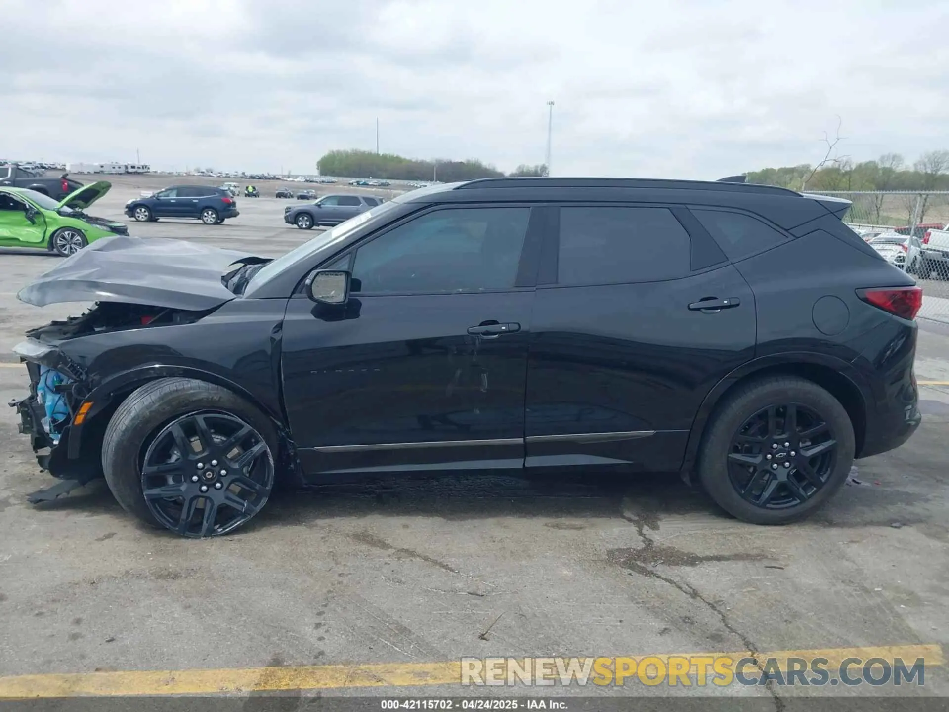 14 Photograph of a damaged car 3GNKBKRS0PS225810 CHEVROLET BLAZER 2023