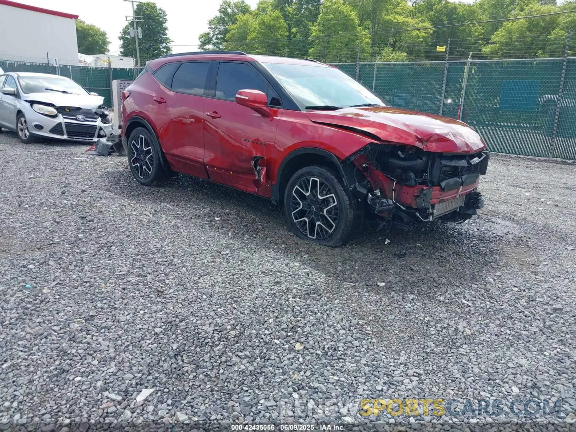 1 Photograph of a damaged car 3GNKBKRS4PS128545 CHEVROLET BLAZER 2023