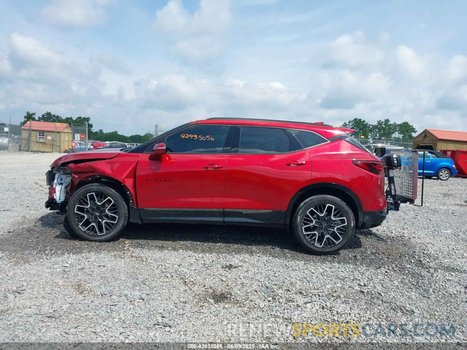 14 Photograph of a damaged car 3GNKBKRS4PS128545 CHEVROLET BLAZER 2023