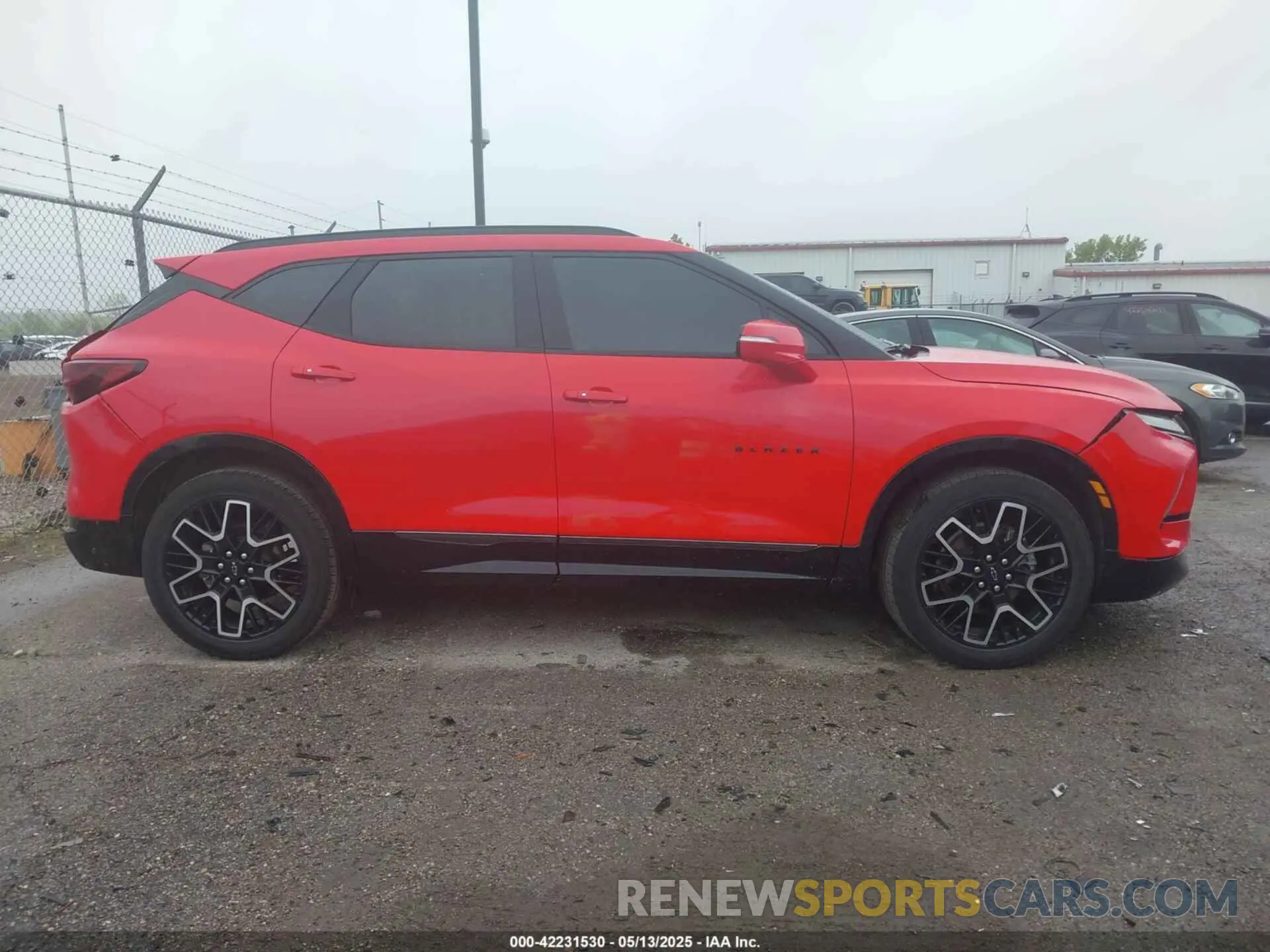 13 Photograph of a damaged car 3GNKBKRS8PS155103 CHEVROLET BLAZER 2023