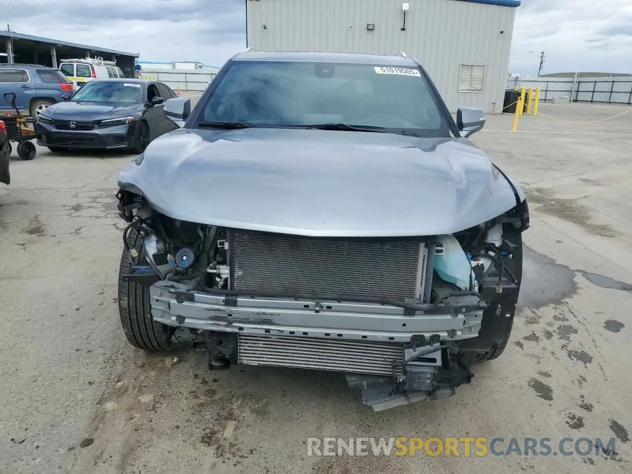 5 Photograph of a damaged car 3GNKBLR48PS179280 CHEVROLET BLAZER 2023