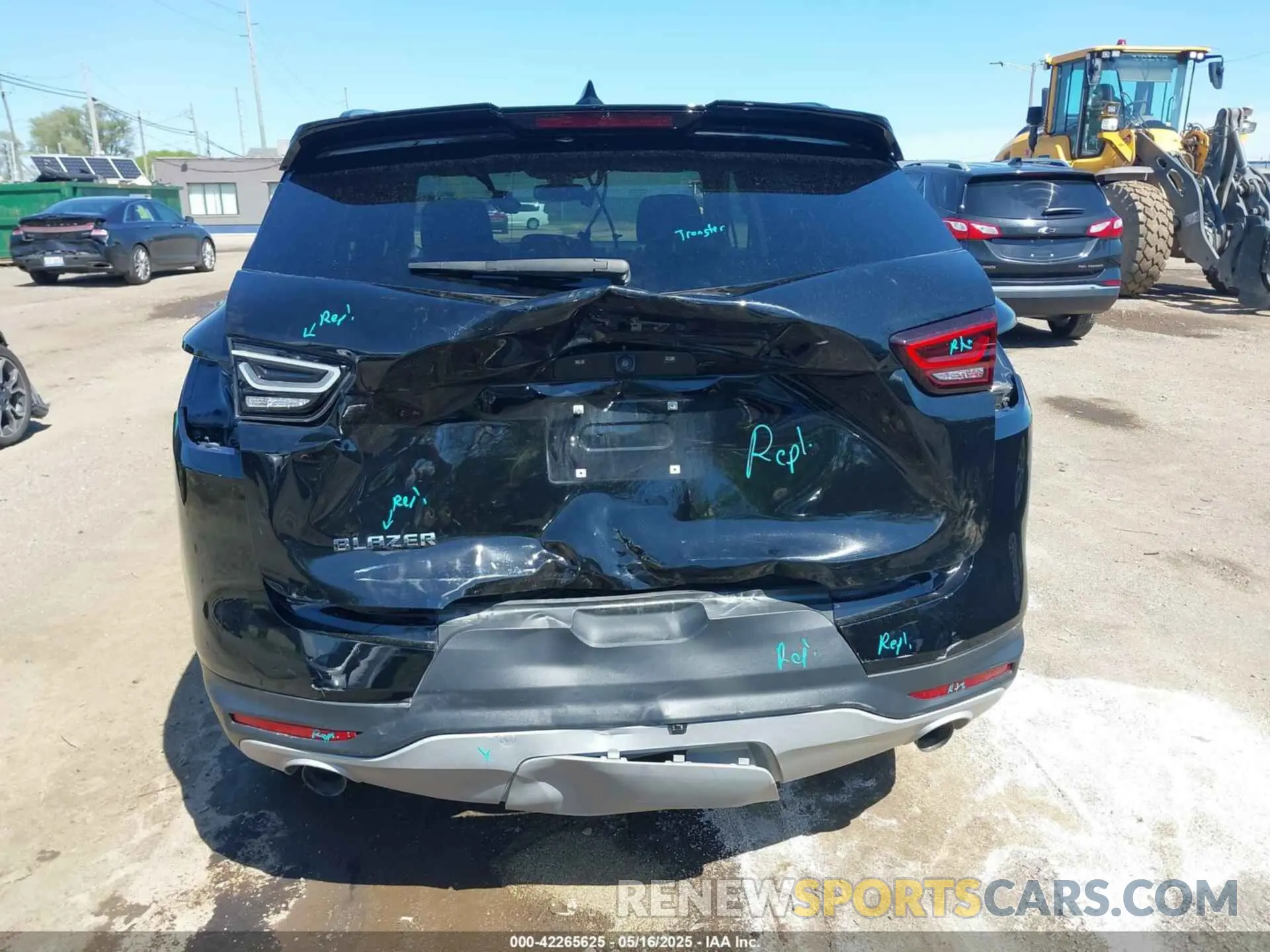 6 Photograph of a damaged car 3GNKBCR44RS125848 CHEVROLET BLAZER 2024