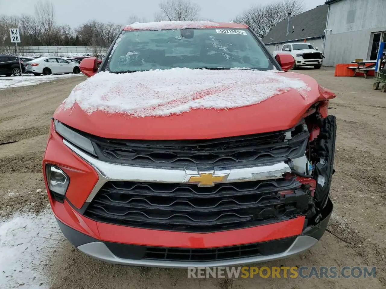5 Photograph of a damaged car 3GNKBCR44RS153424 CHEVROLET BLAZER 2024