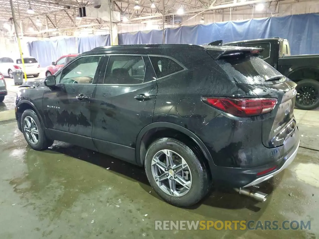 2 Photograph of a damaged car 3GNKBCR44RS192921 CHEVROLET BLAZER 2024