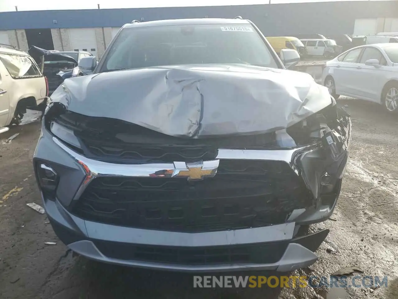 5 Photograph of a damaged car 3GNKBCR44RS257430 CHEVROLET BLAZER 2024