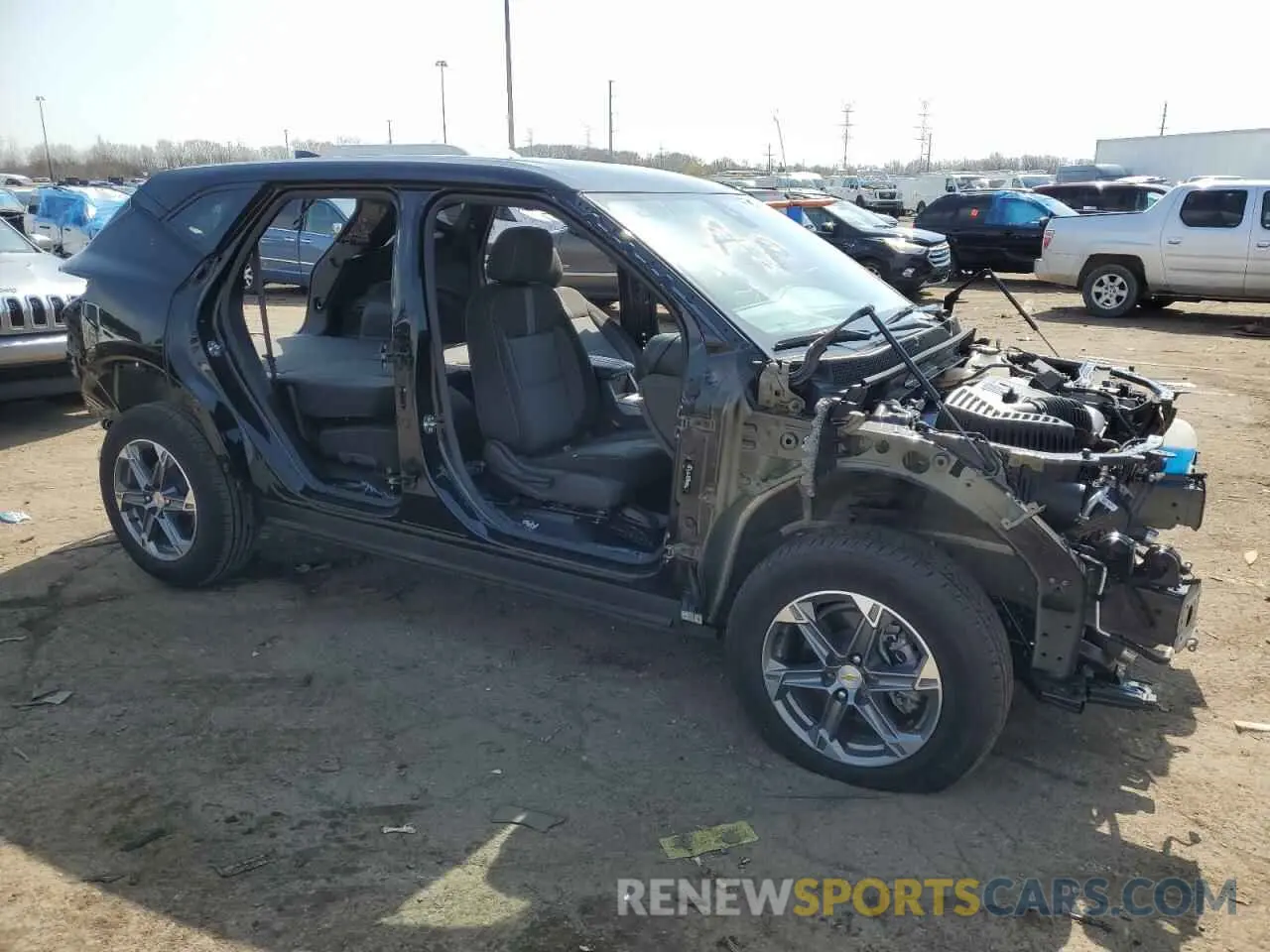 4 Photograph of a damaged car 3GNKBCR45RS165114 CHEVROLET BLAZER 2024