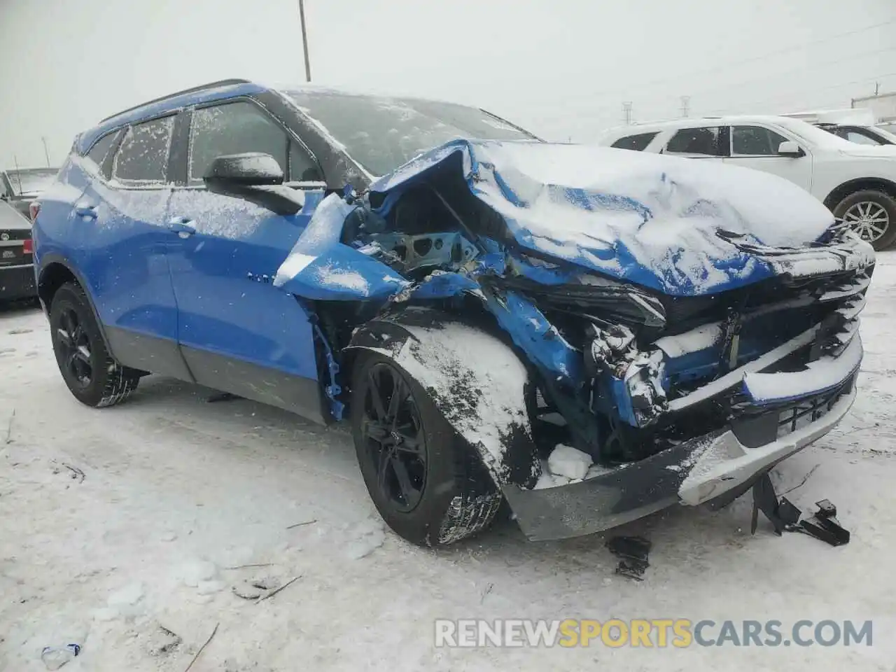 4 Photograph of a damaged car 3GNKBCR46RS169382 CHEVROLET BLAZER 2024