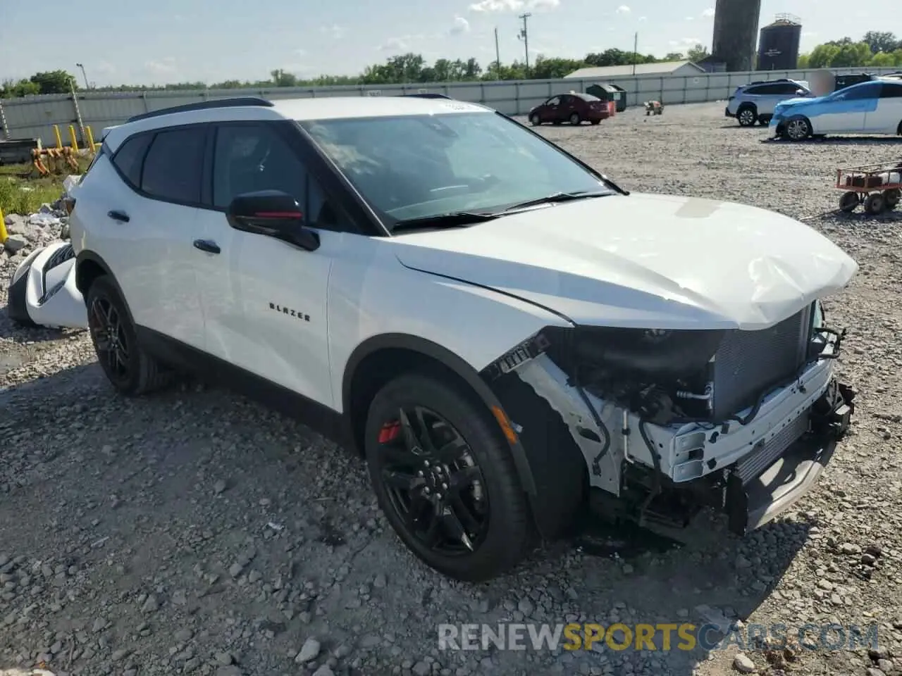 4 Photograph of a damaged car 3GNKBCR48RS248777 CHEVROLET BLAZER 2024