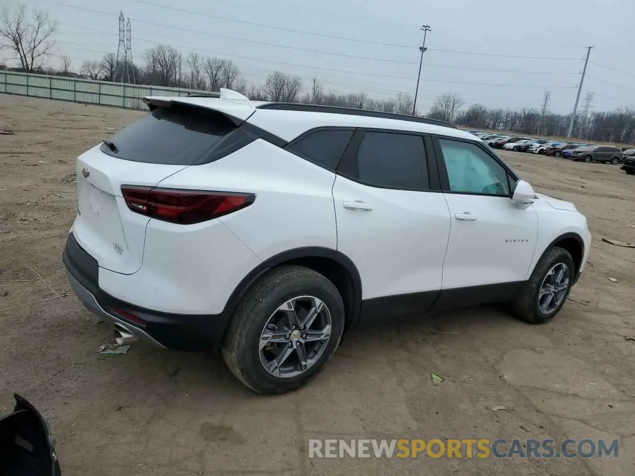3 Photograph of a damaged car 3GNKBCR49RS224388 CHEVROLET BLAZER 2024
