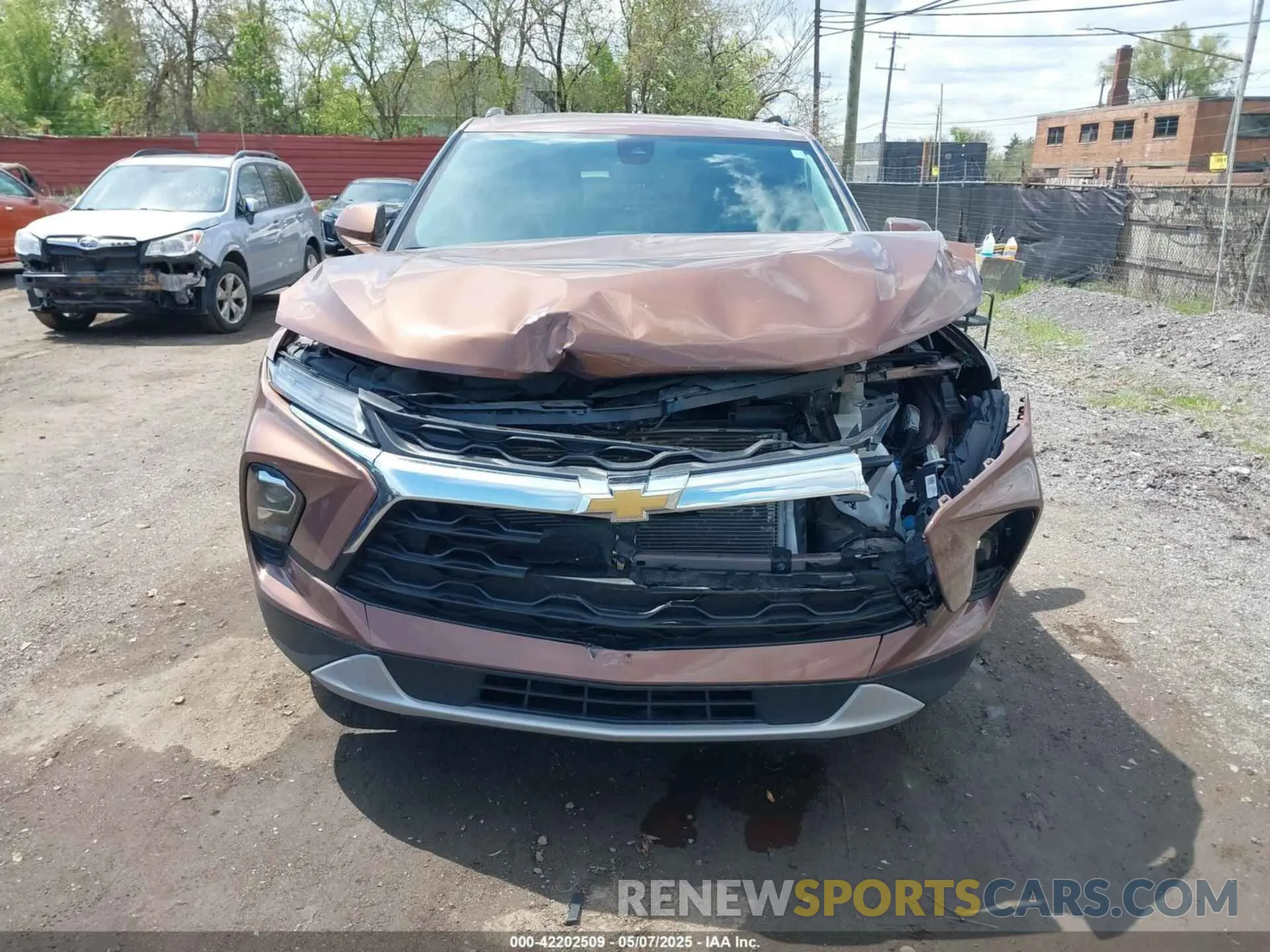 12 Photograph of a damaged car 3GNKBCR4XRS165349 CHEVROLET BLAZER 2024