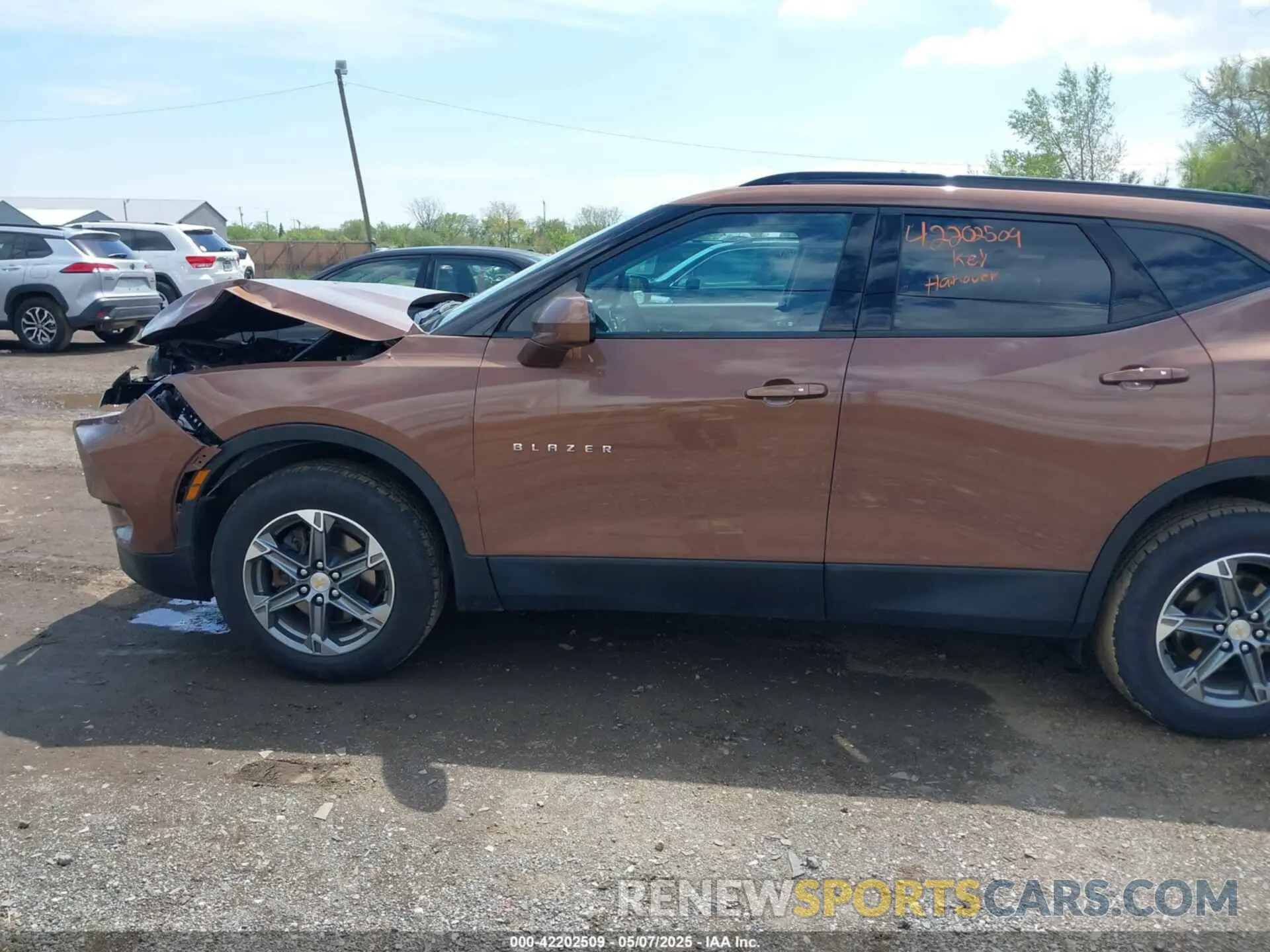 14 Photograph of a damaged car 3GNKBCR4XRS165349 CHEVROLET BLAZER 2024