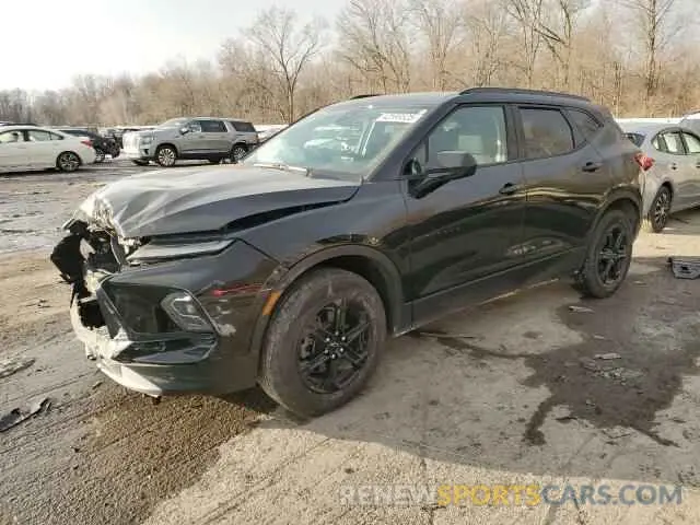 1 Photograph of a damaged car 3GNKBCR4XRS216350 CHEVROLET BLAZER 2024