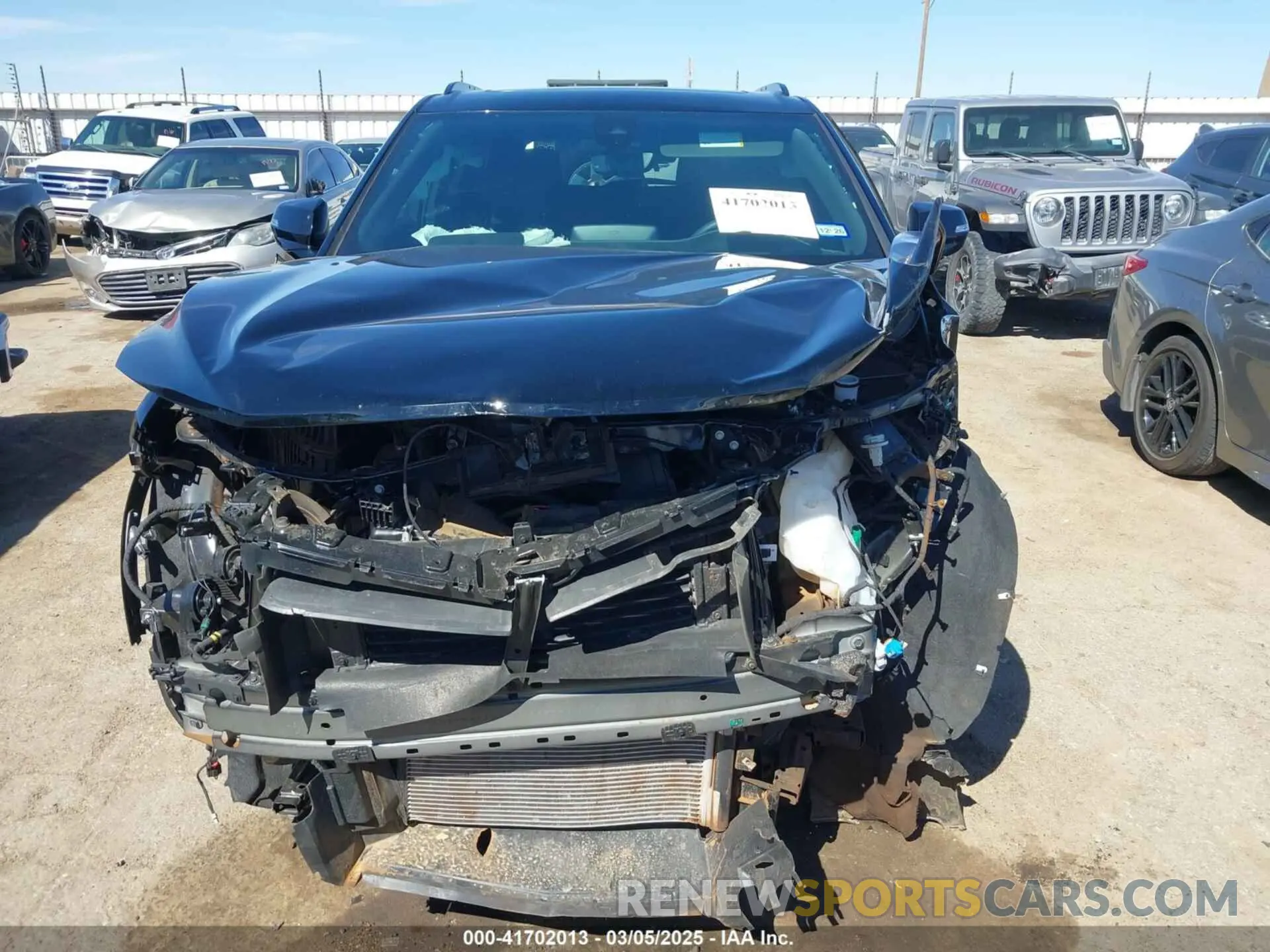 12 Photograph of a damaged car 3GNKBERS3RS271667 CHEVROLET BLAZER 2024