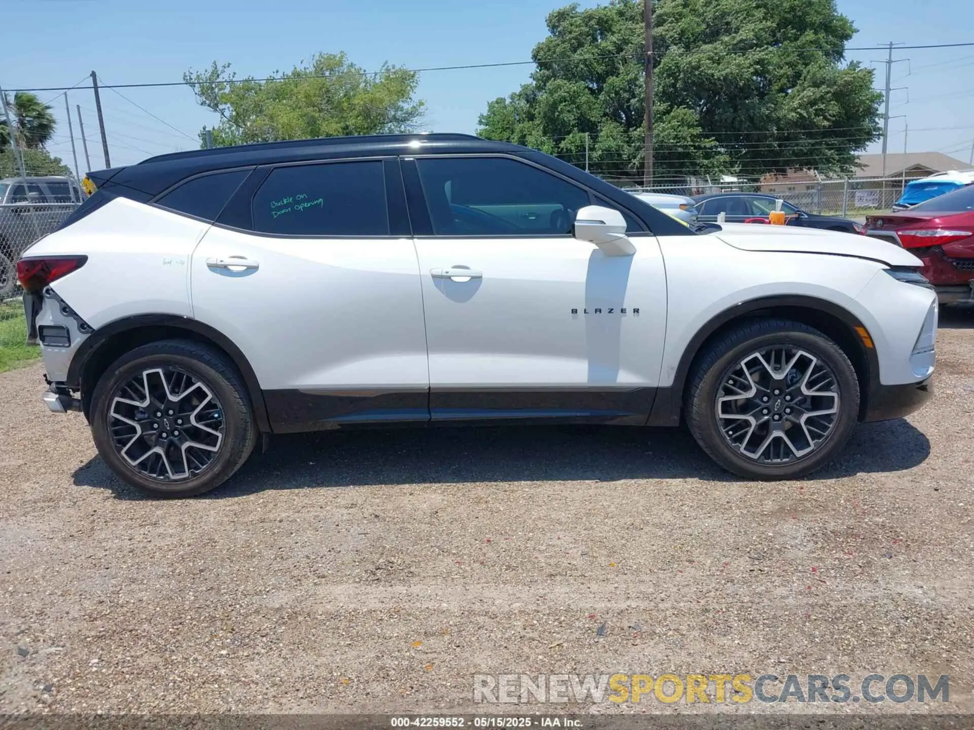 14 Photograph of a damaged car 3GNKBERS5RS180321 CHEVROLET BLAZER 2024