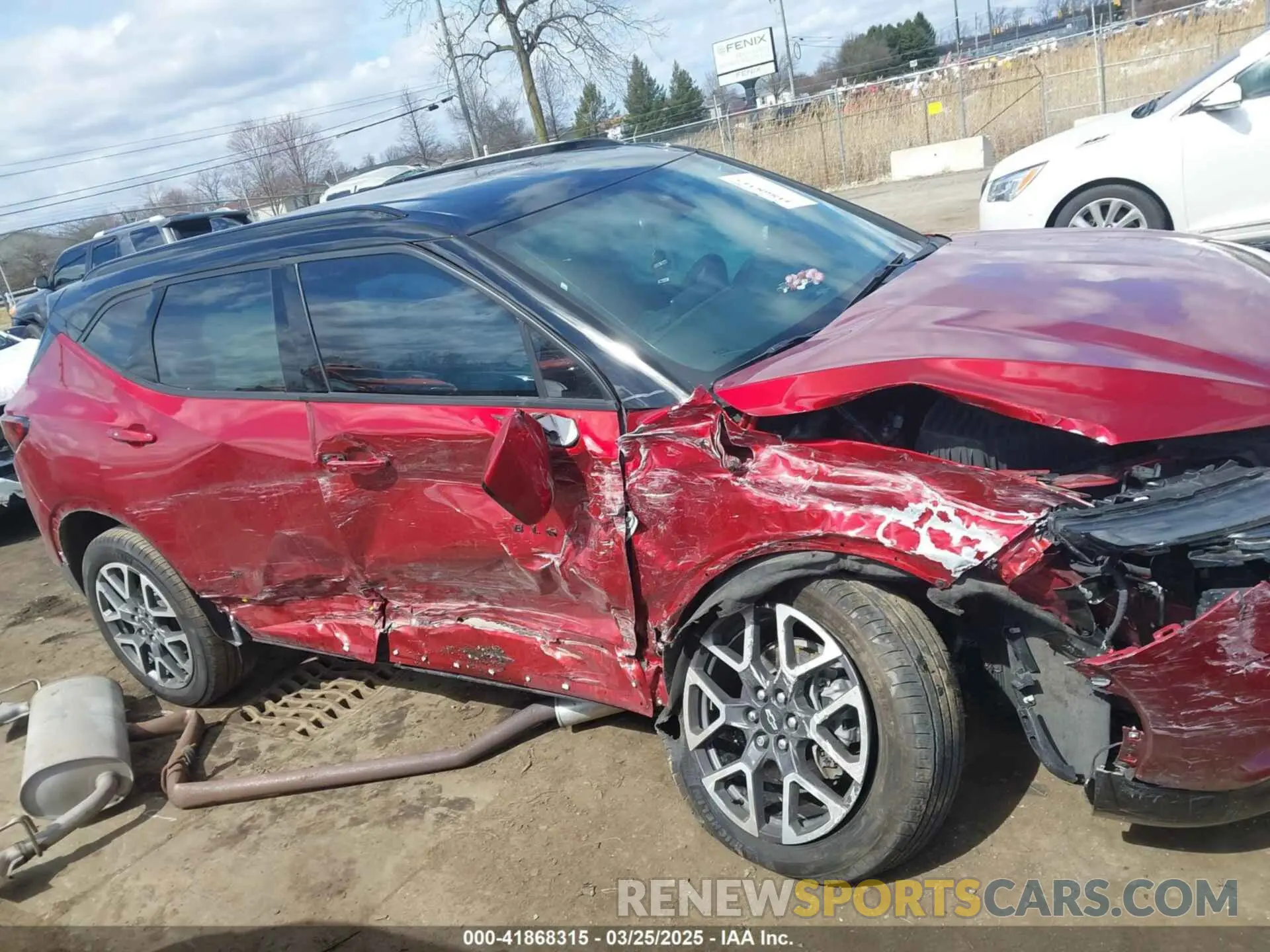 13 Photograph of a damaged car 3GNKBERS7RS147952 CHEVROLET BLAZER 2024
