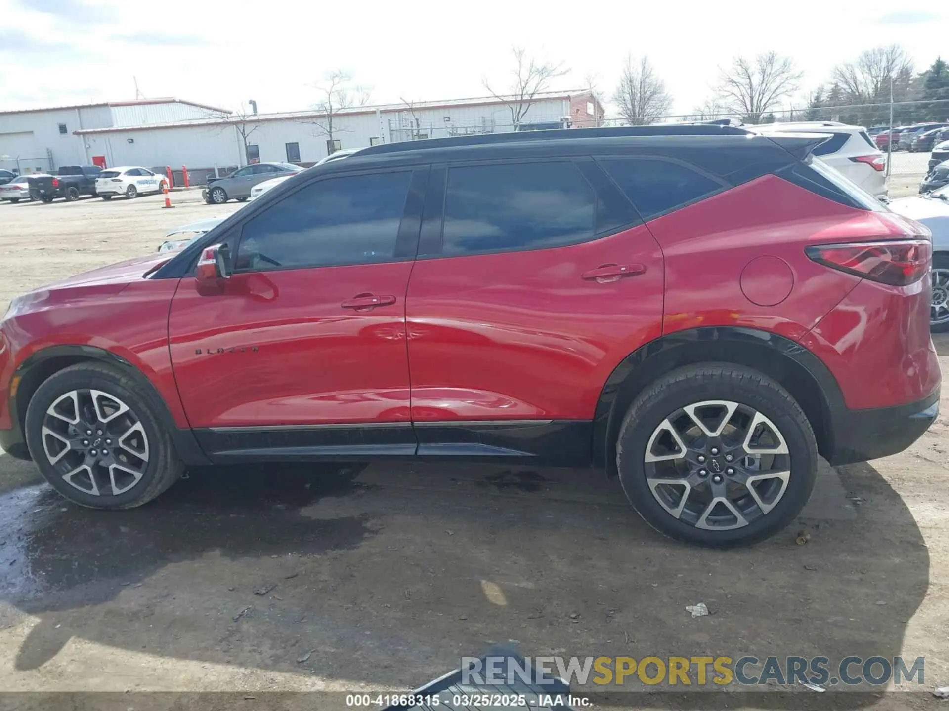 14 Photograph of a damaged car 3GNKBERS7RS147952 CHEVROLET BLAZER 2024