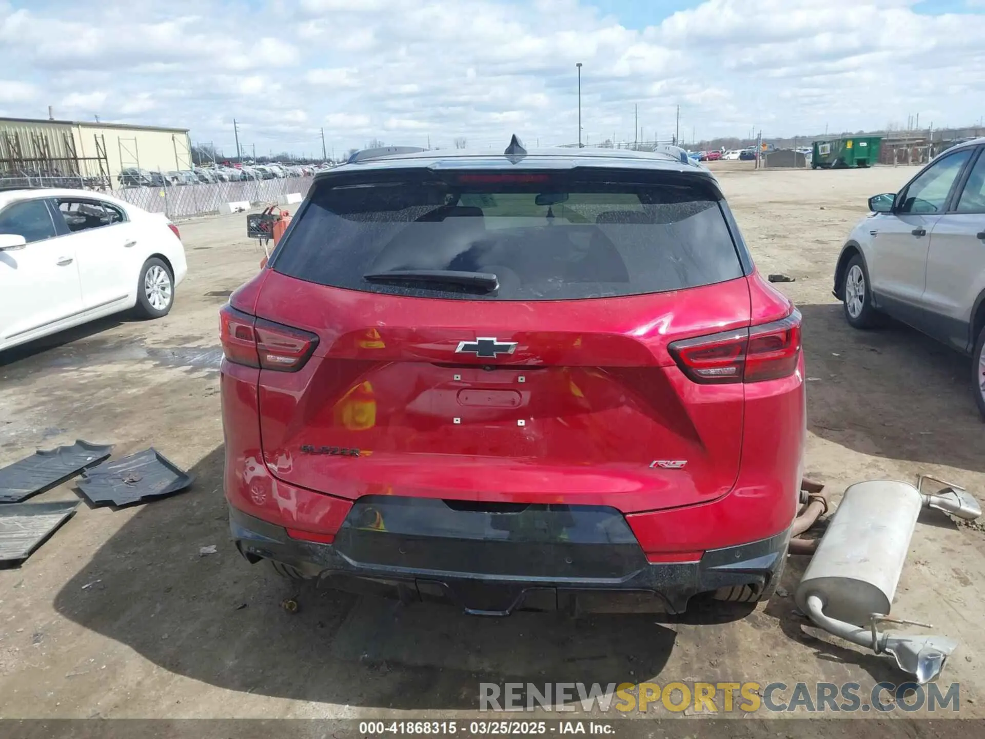 16 Photograph of a damaged car 3GNKBERS7RS147952 CHEVROLET BLAZER 2024