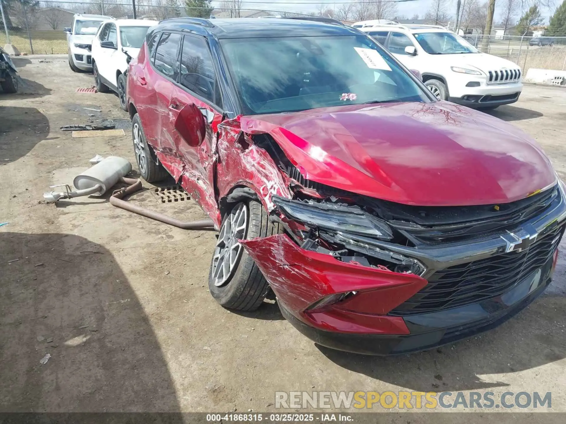 6 Photograph of a damaged car 3GNKBERS7RS147952 CHEVROLET BLAZER 2024