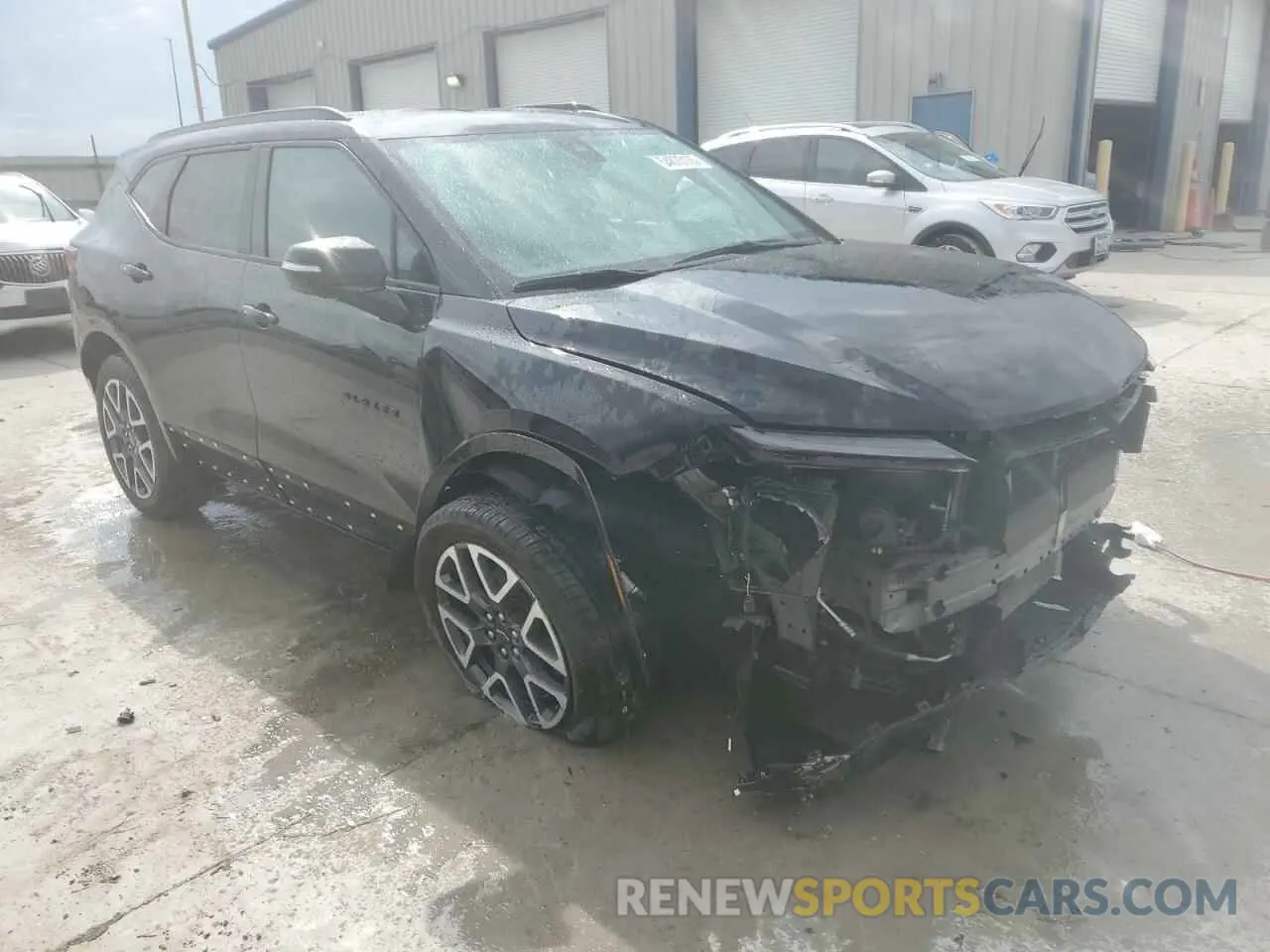 4 Photograph of a damaged car 3GNKBERS7RS210452 CHEVROLET BLAZER 2024