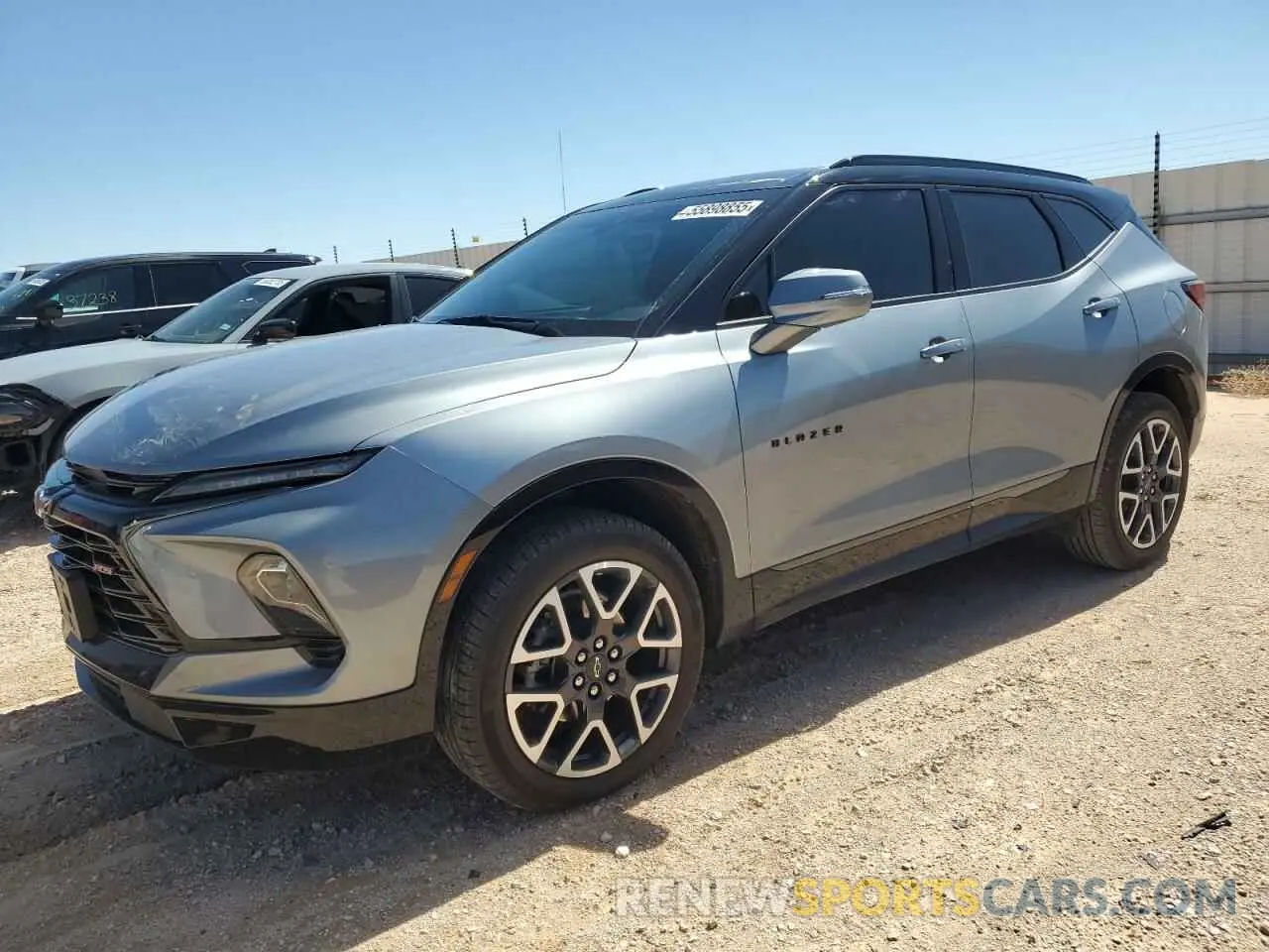 1 Photograph of a damaged car 3GNKBERS8RS181723 CHEVROLET BLAZER 2024
