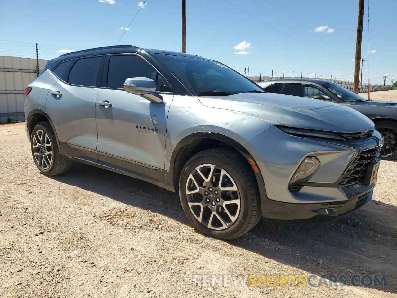 4 Photograph of a damaged car 3GNKBERS8RS181723 CHEVROLET BLAZER 2024