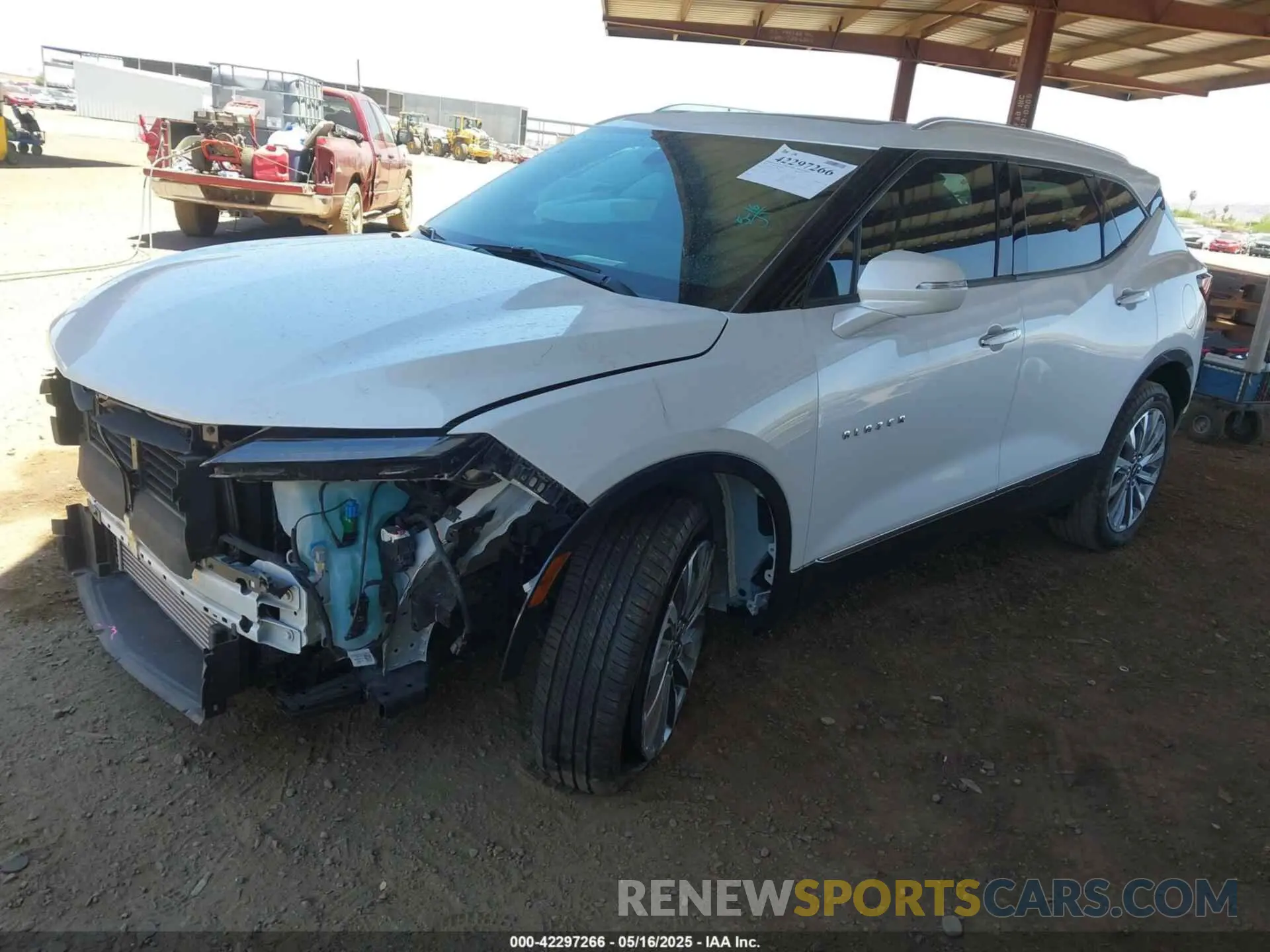 2 Photograph of a damaged car 3GNKBFR48RS207891 CHEVROLET BLAZER 2024