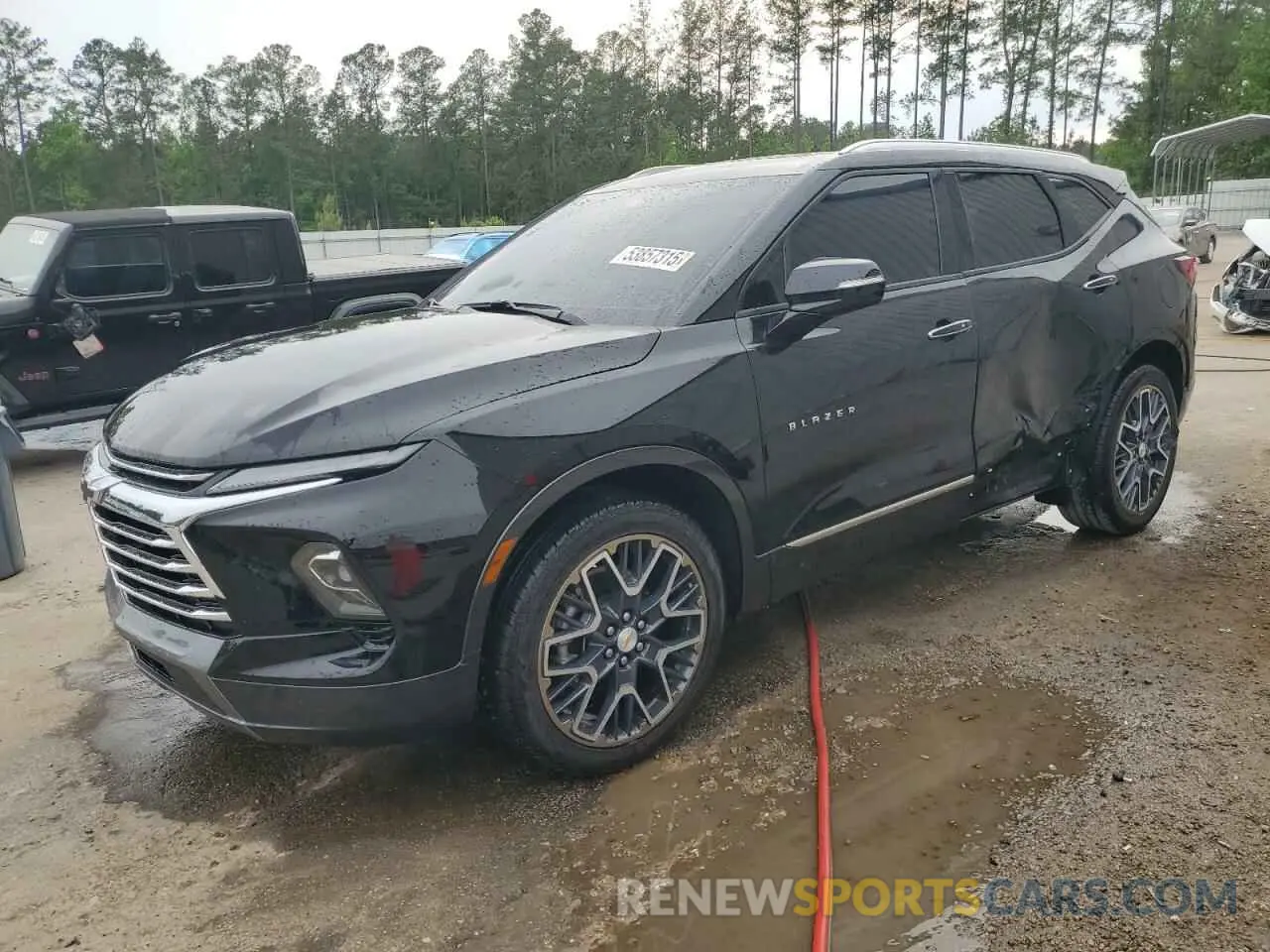 1 Photograph of a damaged car 3GNKBFRS3RS160493 CHEVROLET BLAZER 2024