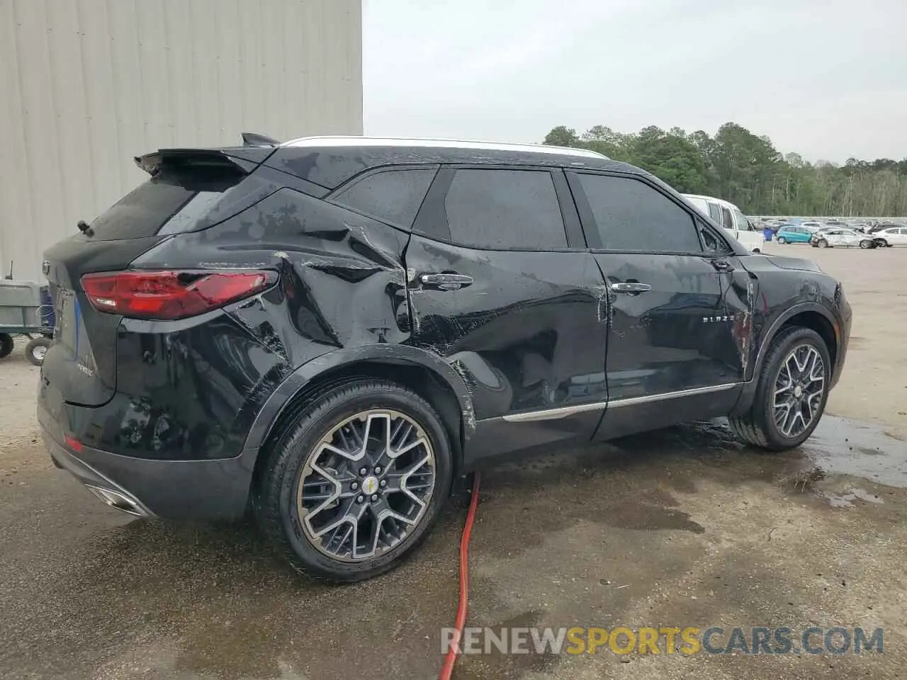 3 Photograph of a damaged car 3GNKBFRS3RS160493 CHEVROLET BLAZER 2024