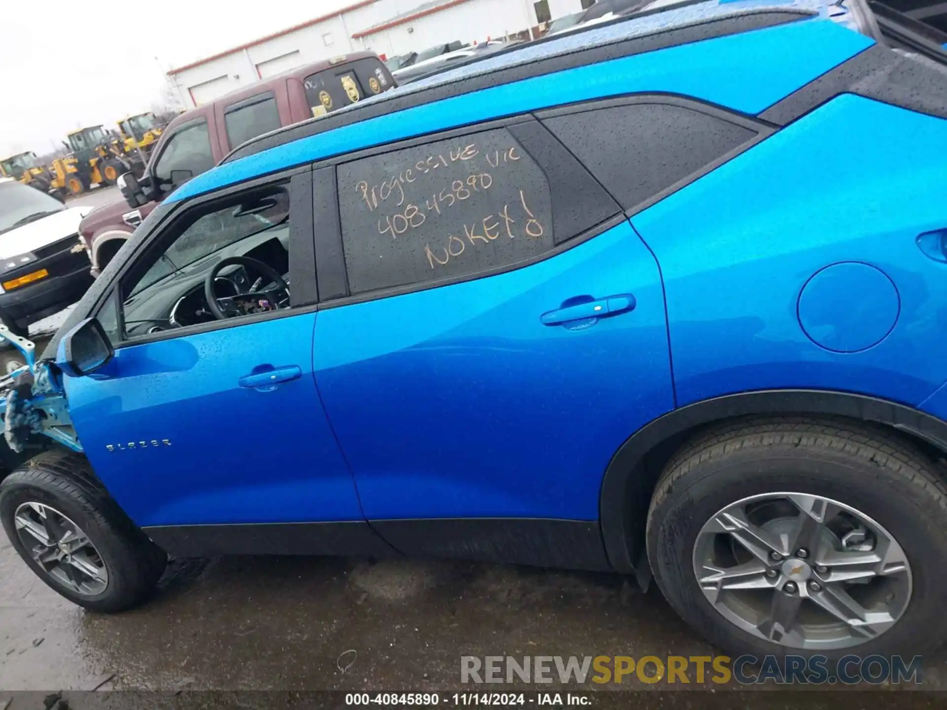 13 Photograph of a damaged car 3GNKBHR40RS157726 CHEVROLET BLAZER 2024