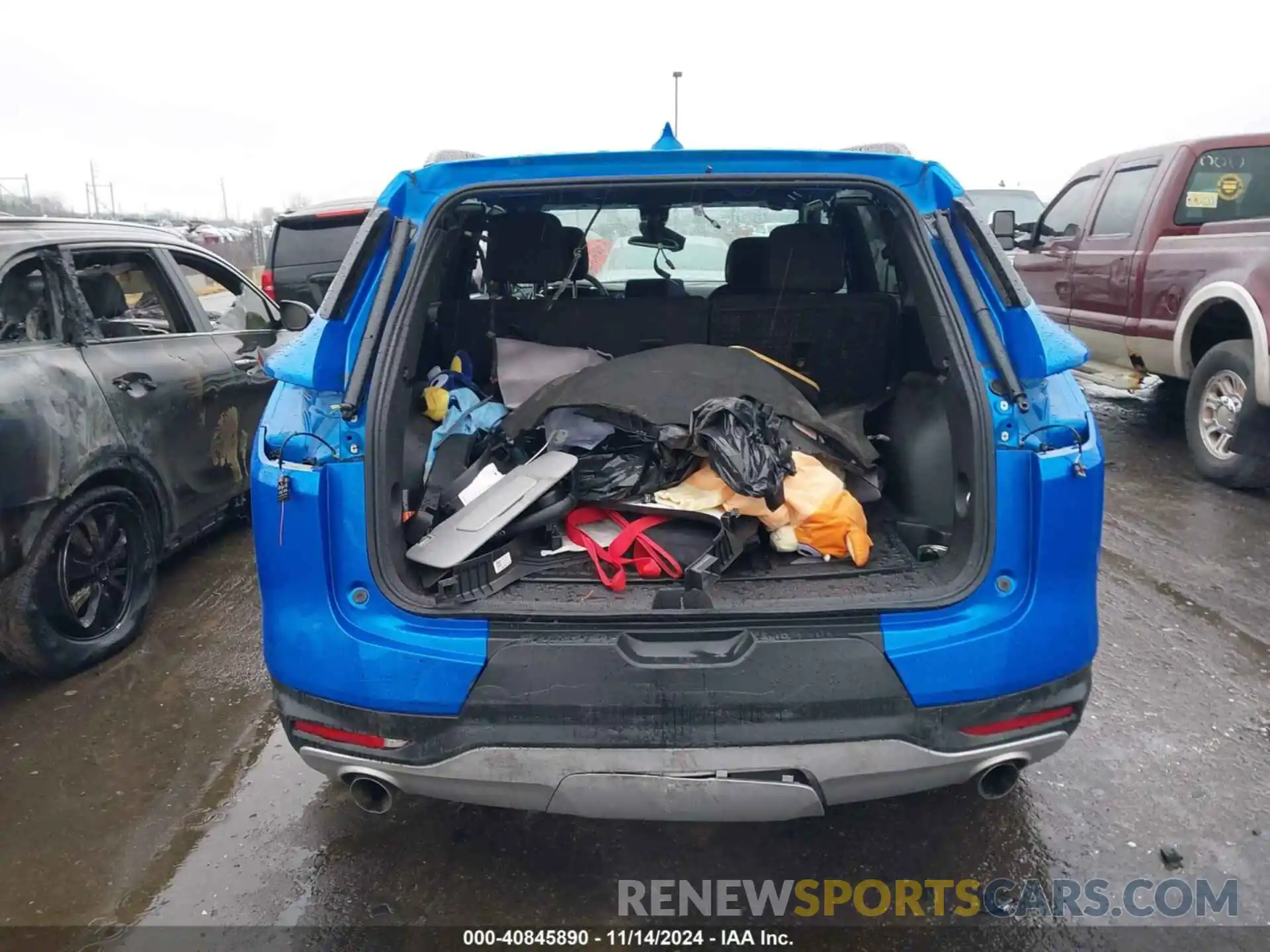 15 Photograph of a damaged car 3GNKBHR40RS157726 CHEVROLET BLAZER 2024