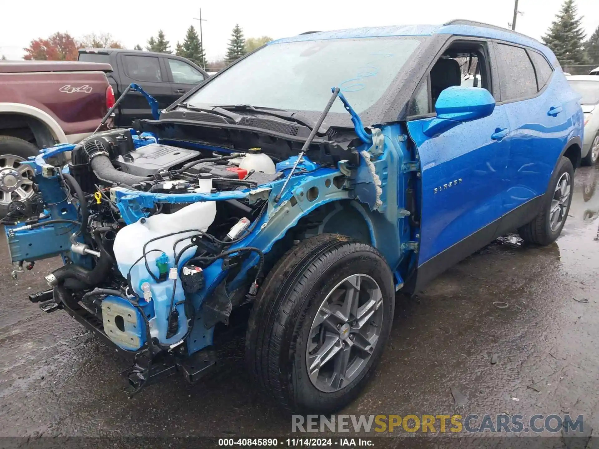 6 Photograph of a damaged car 3GNKBHR40RS157726 CHEVROLET BLAZER 2024